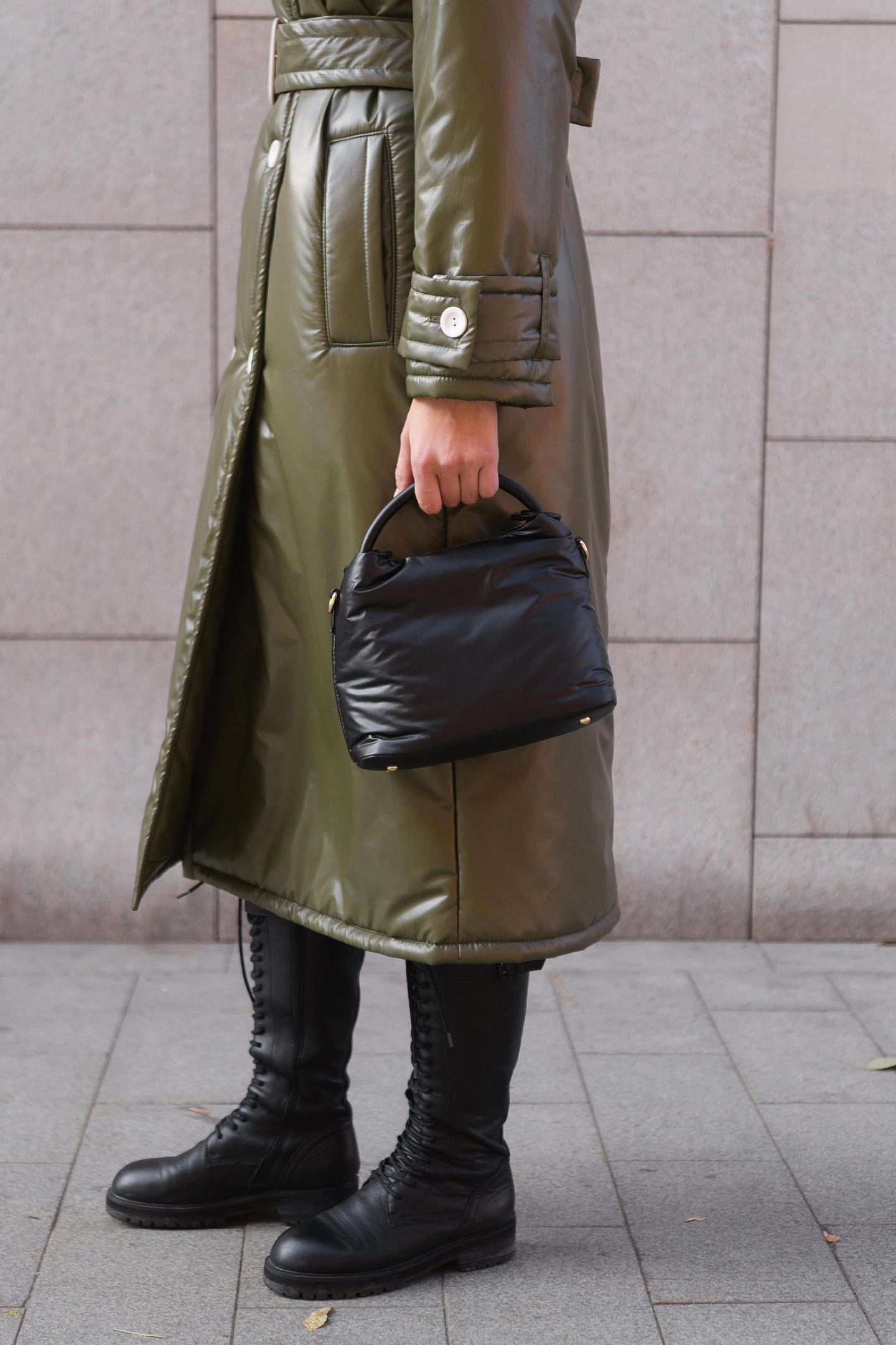 Пуховик со съёмным воротником