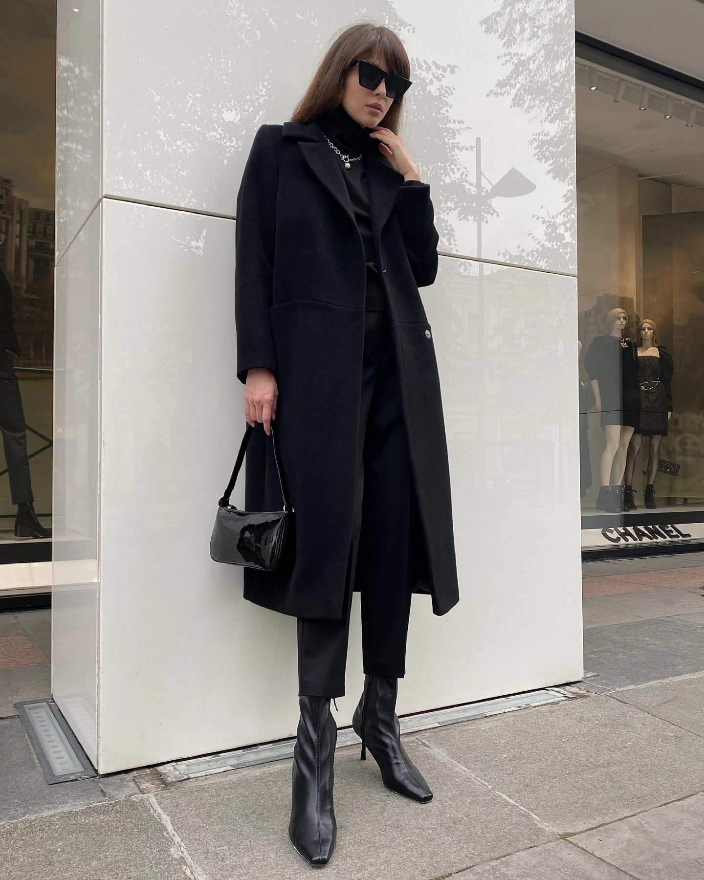 Пальто - халат с втачным рукавом