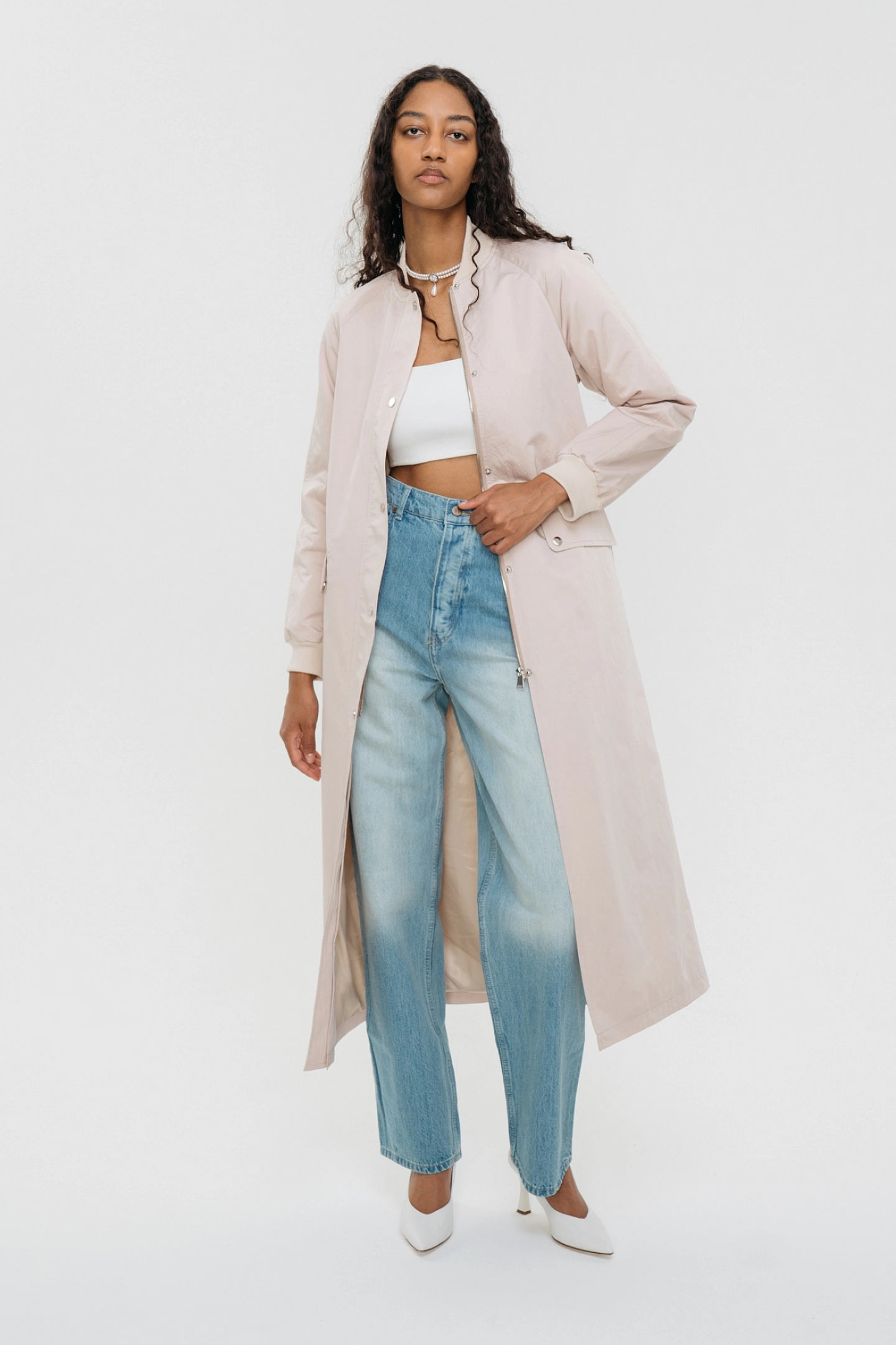 Тренч утепленный