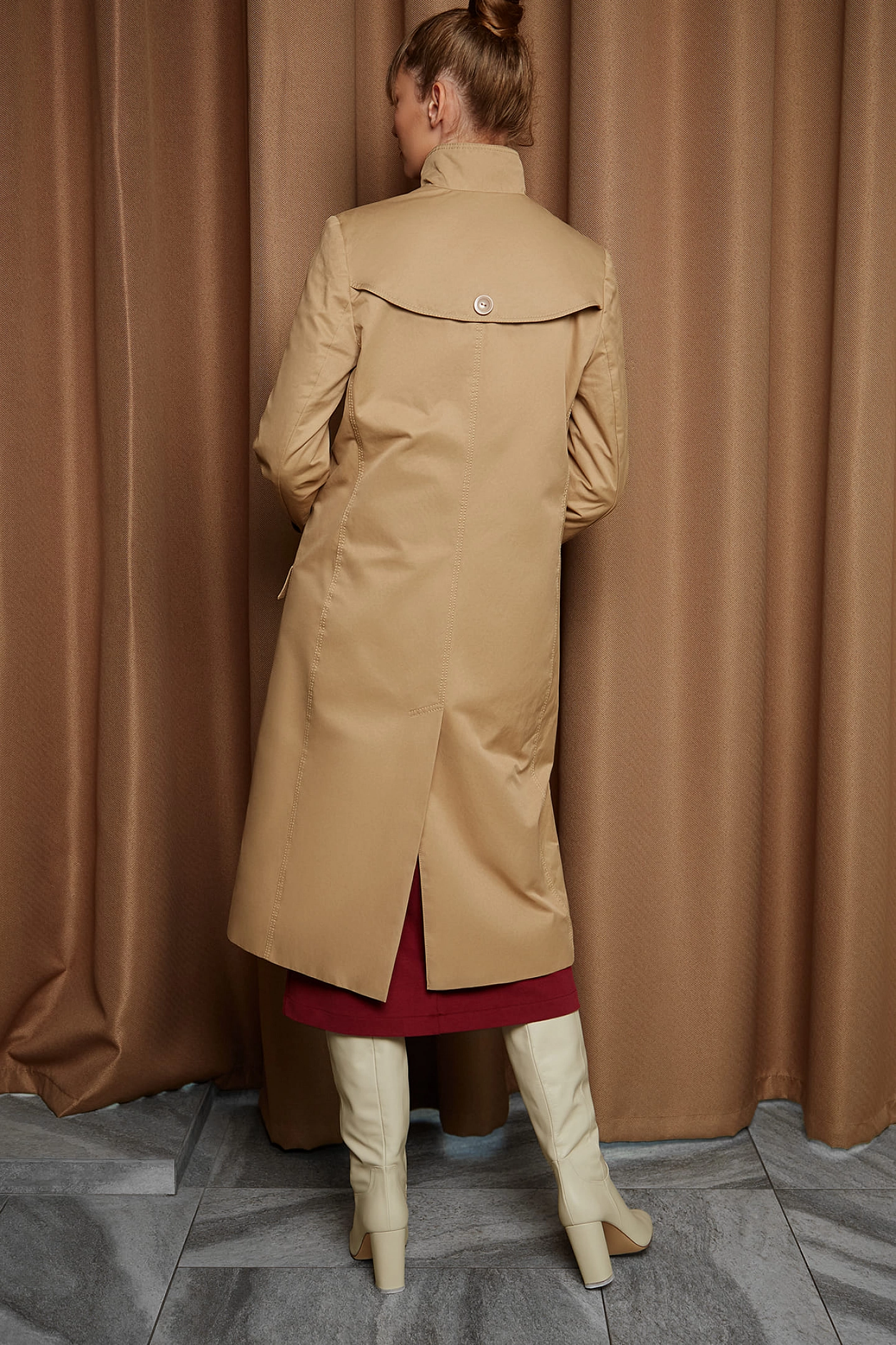 Тренч со стойкой