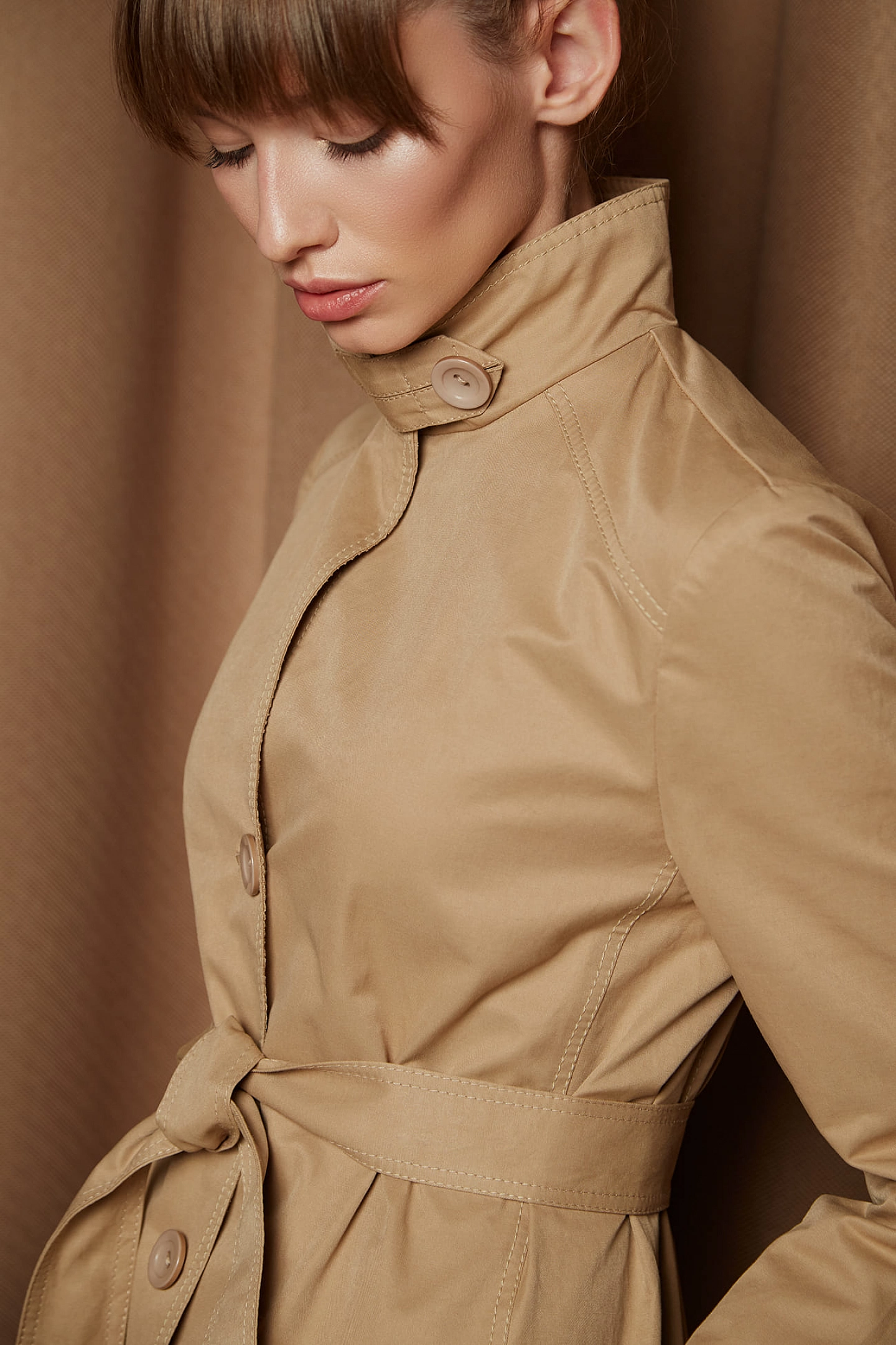 Тренч со стойкой