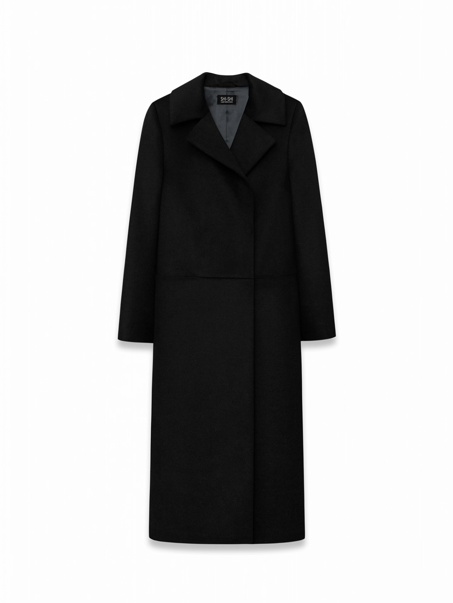 Пальто - халат с втачным рукавом