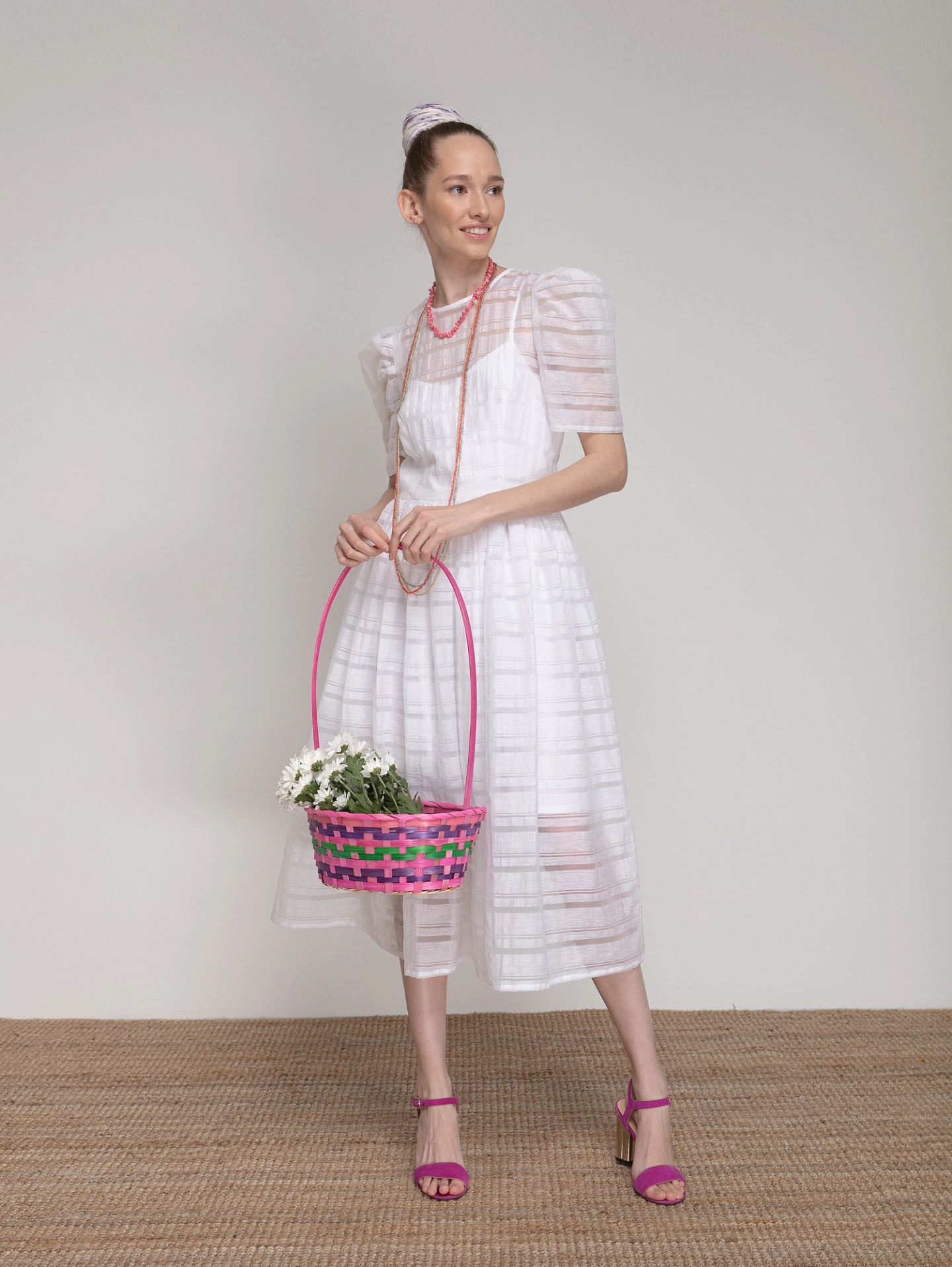 Платье с пышной юбкой