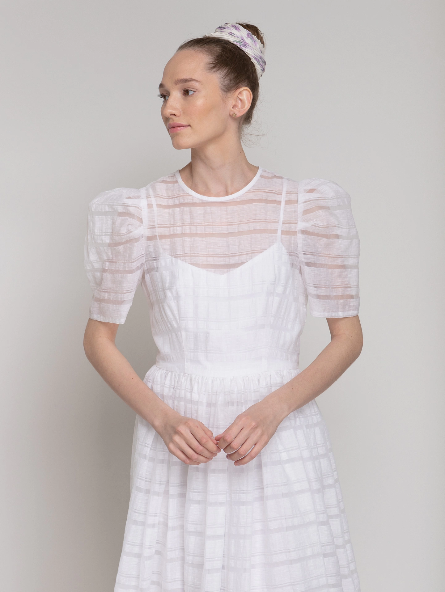 Платье с пышной юбкой