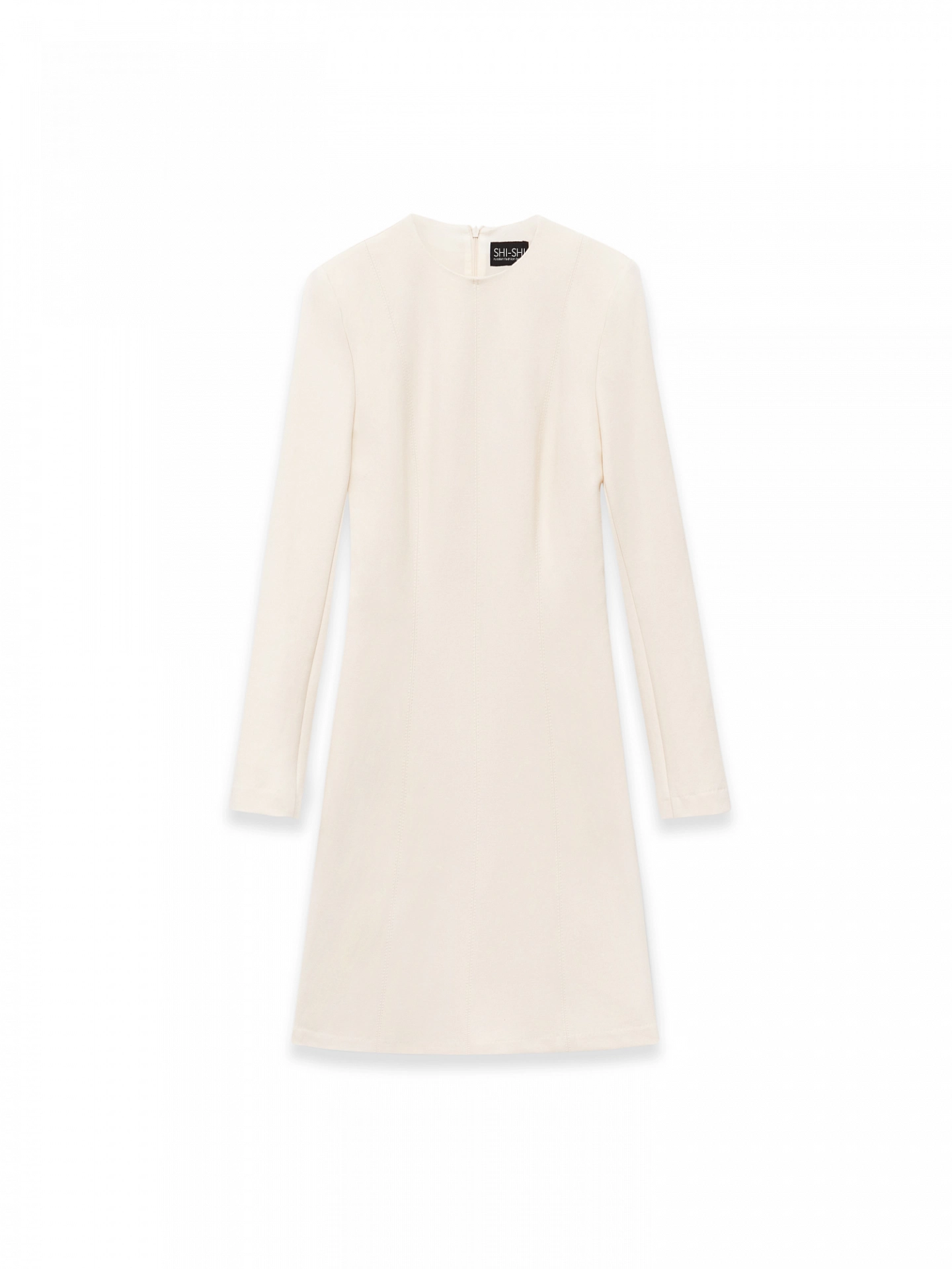 Платье с рельефными швами