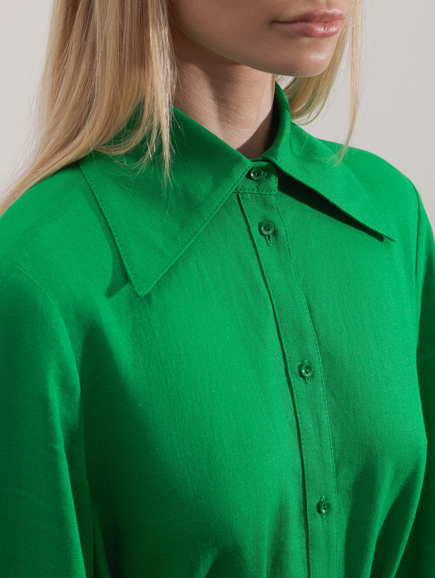 Платье - рубашка с завязками