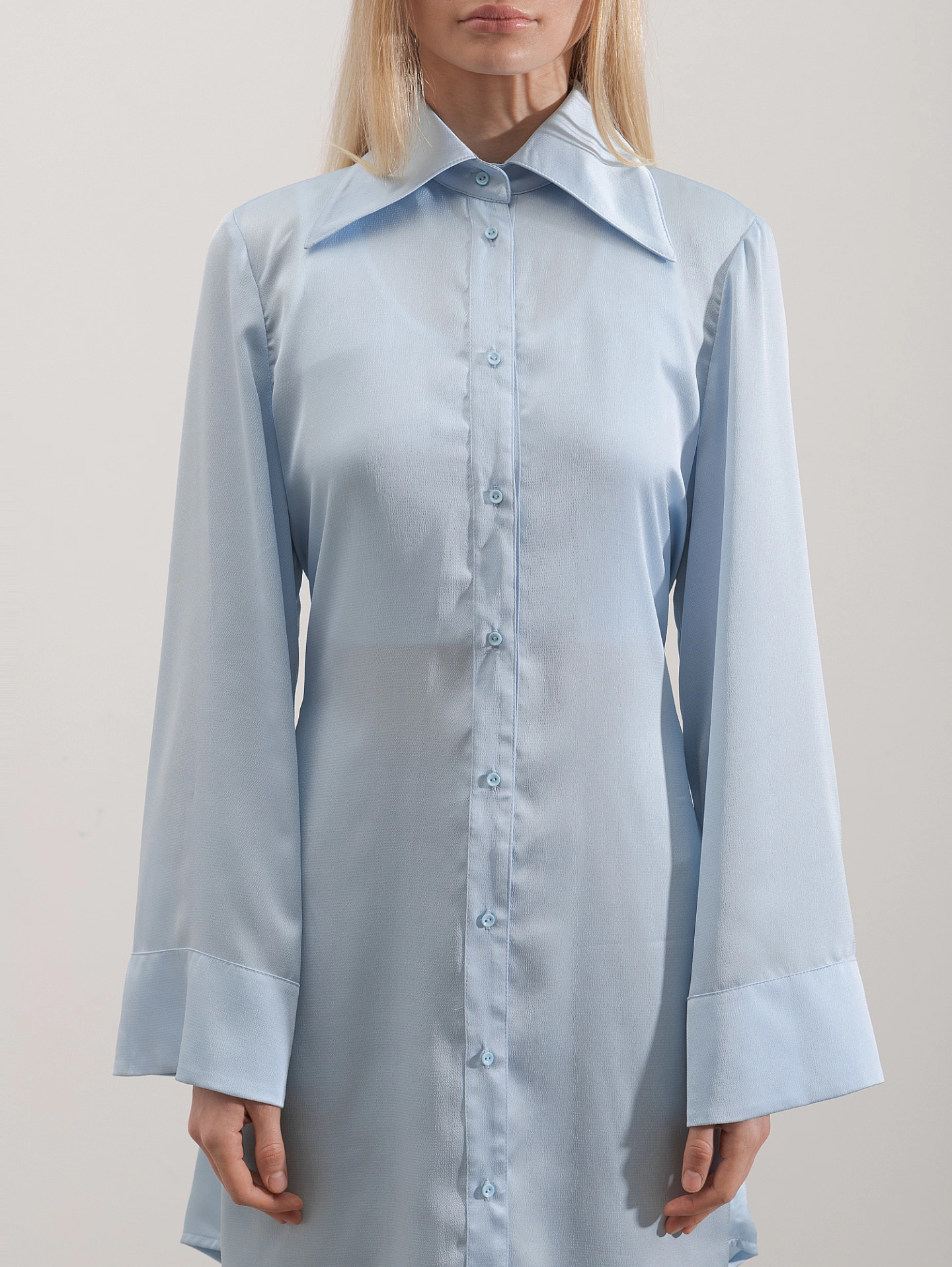 Платье - рубашка с завязками