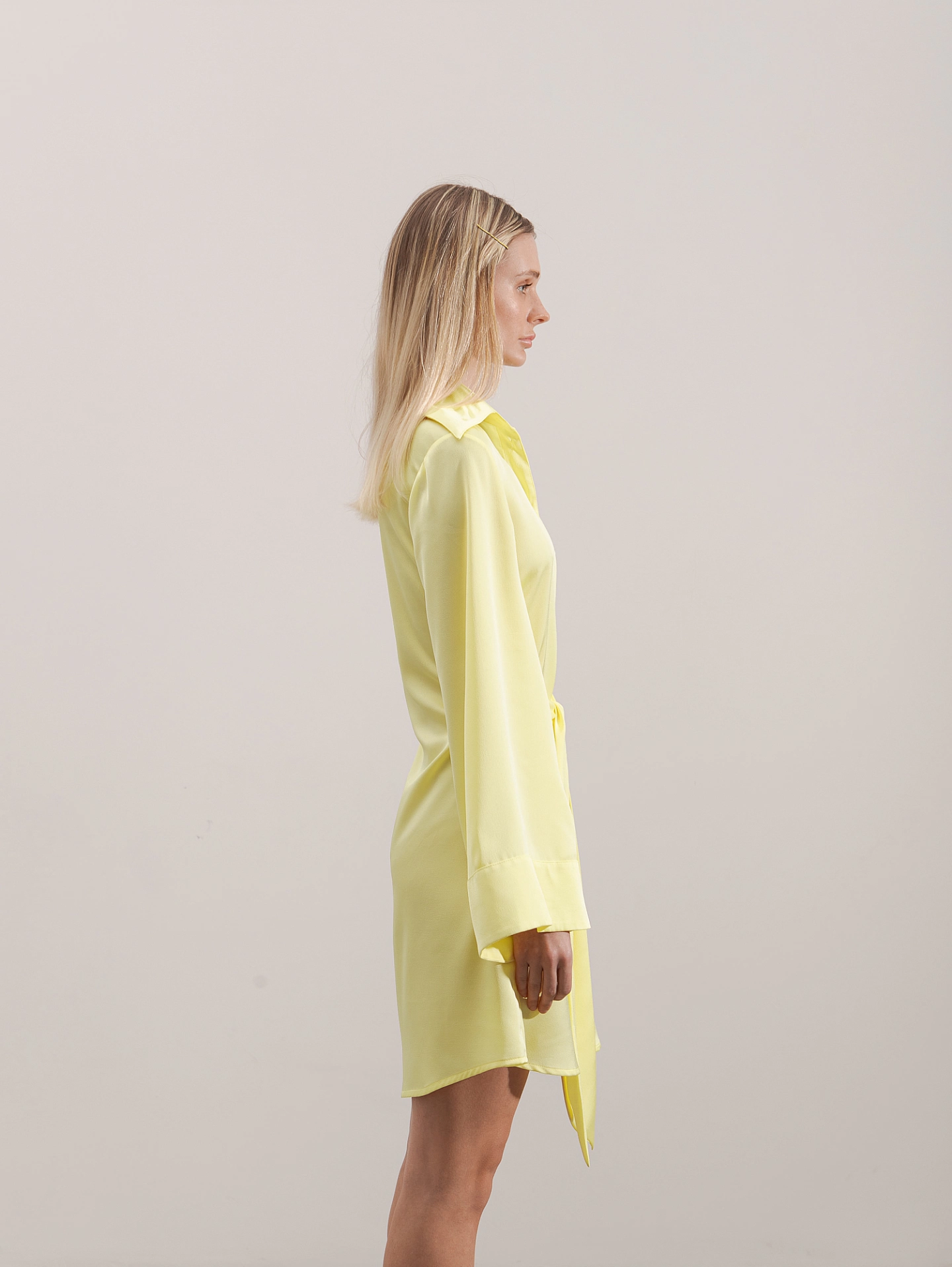 Платье - рубашка с завязками