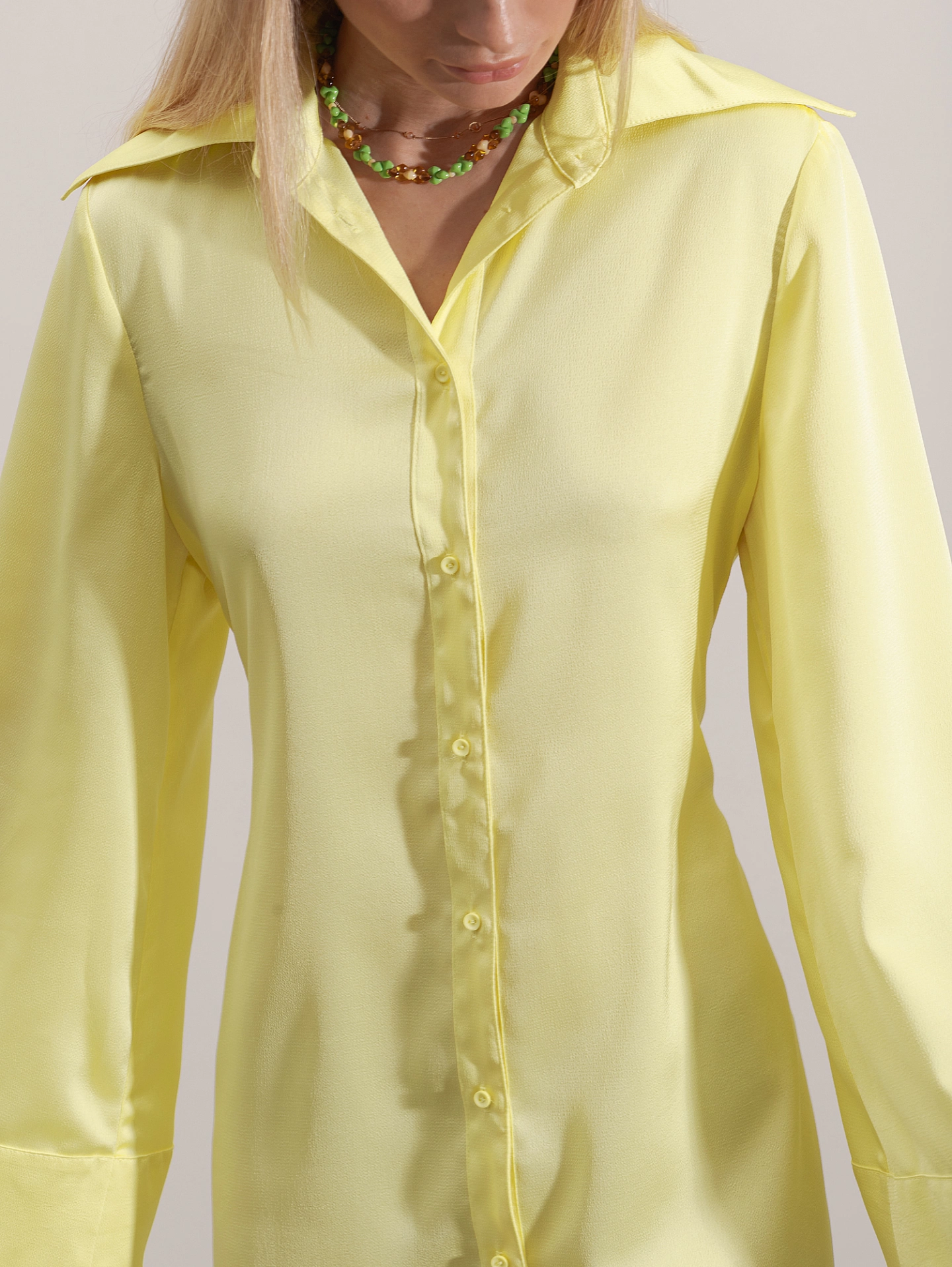 Платье - рубашка с завязками