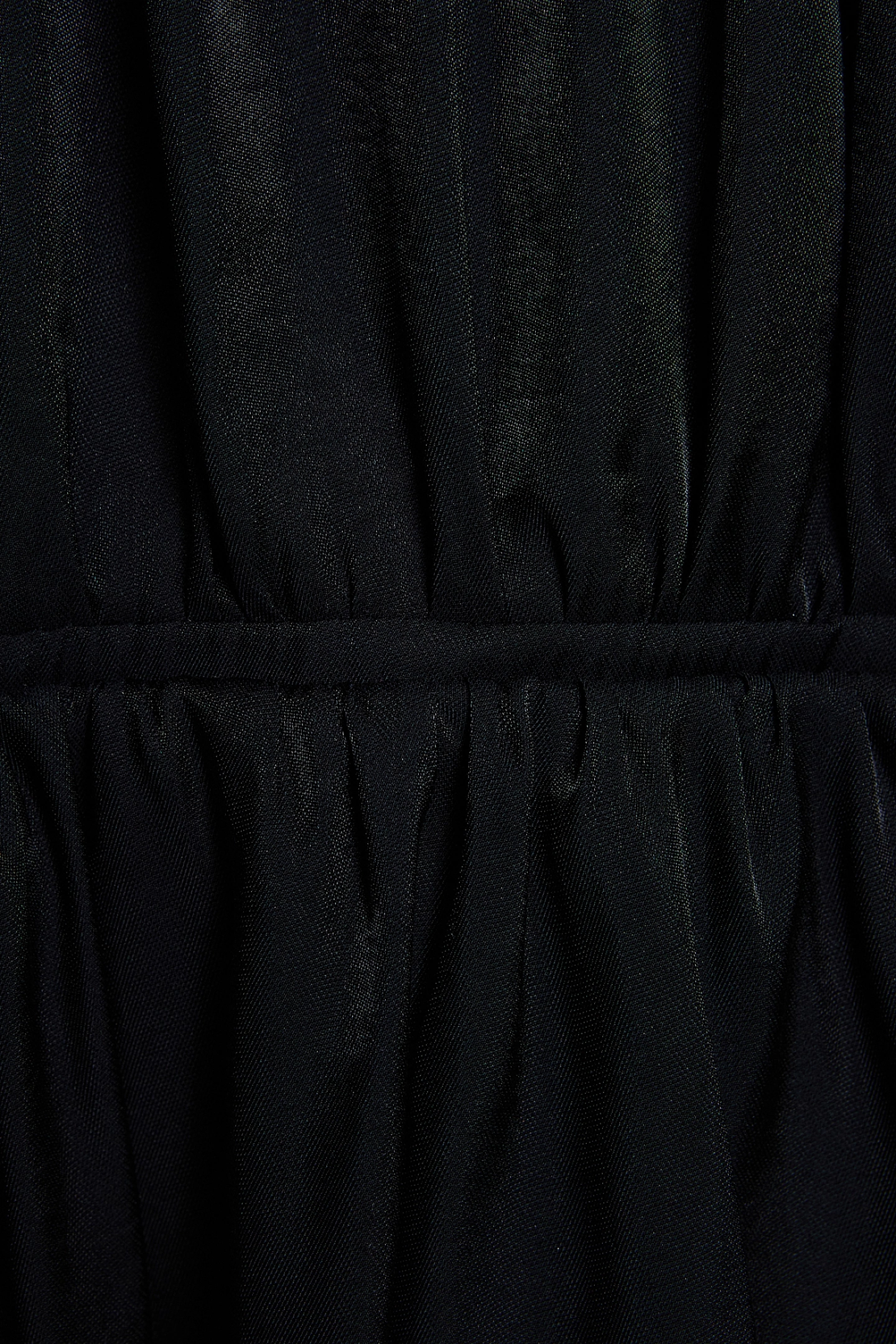 Платье мини со сборкой и завязками