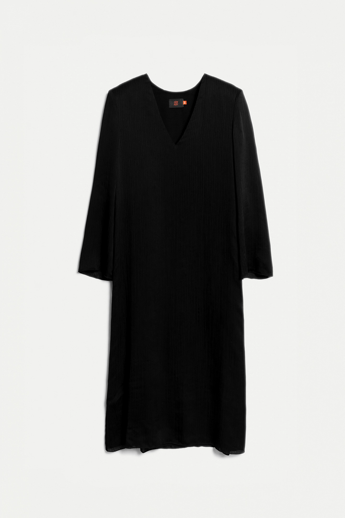 Straight dress with removable basque