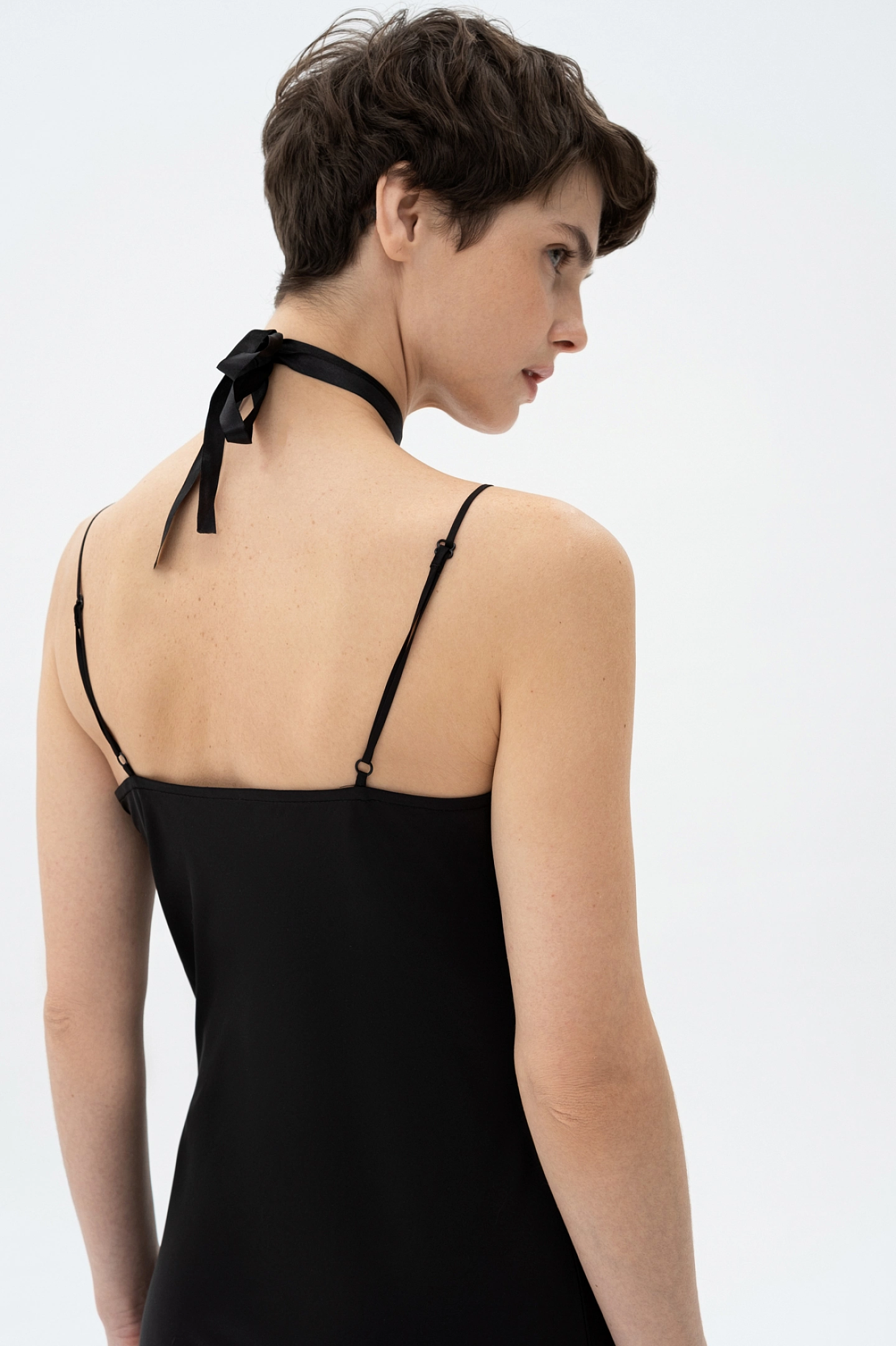 Combination-dress with lace