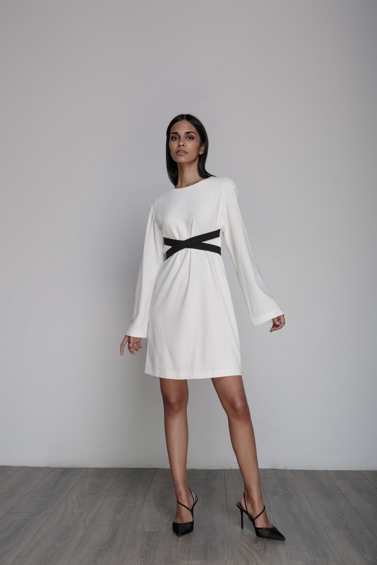 Платье футляр прямое мини