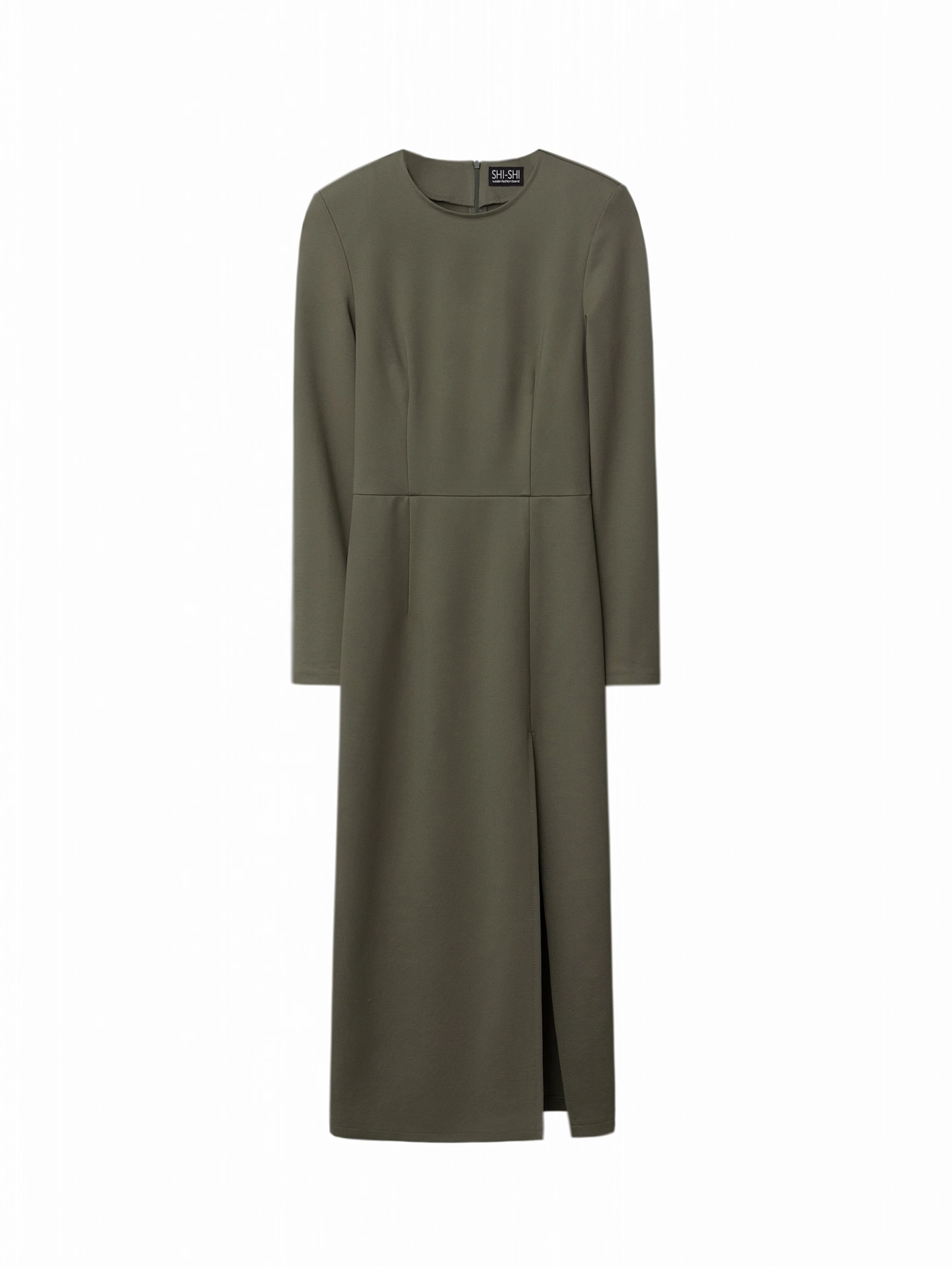 Платье - футляр с разрезом