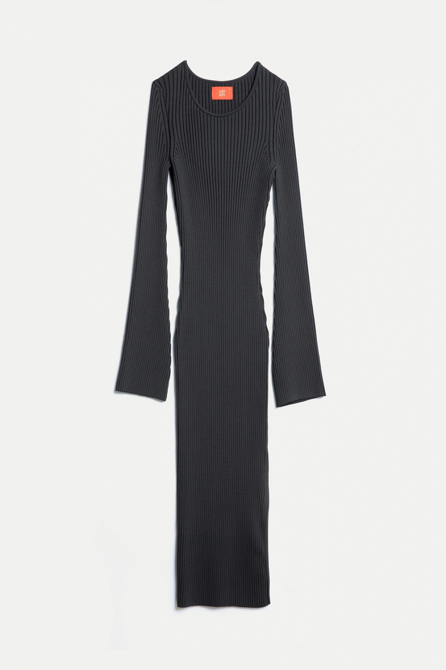 Платье - лапша вязаное