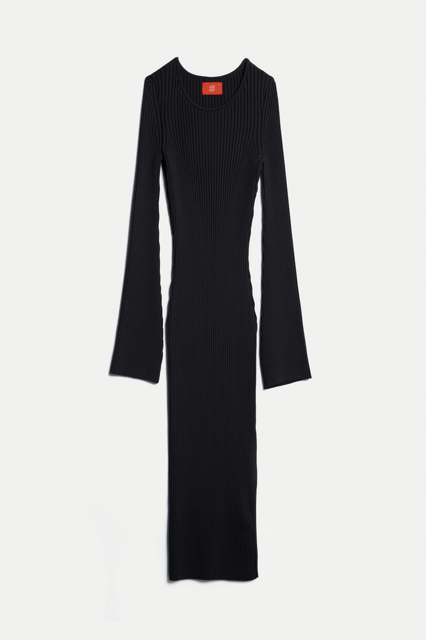 Платье - лапша вязаное