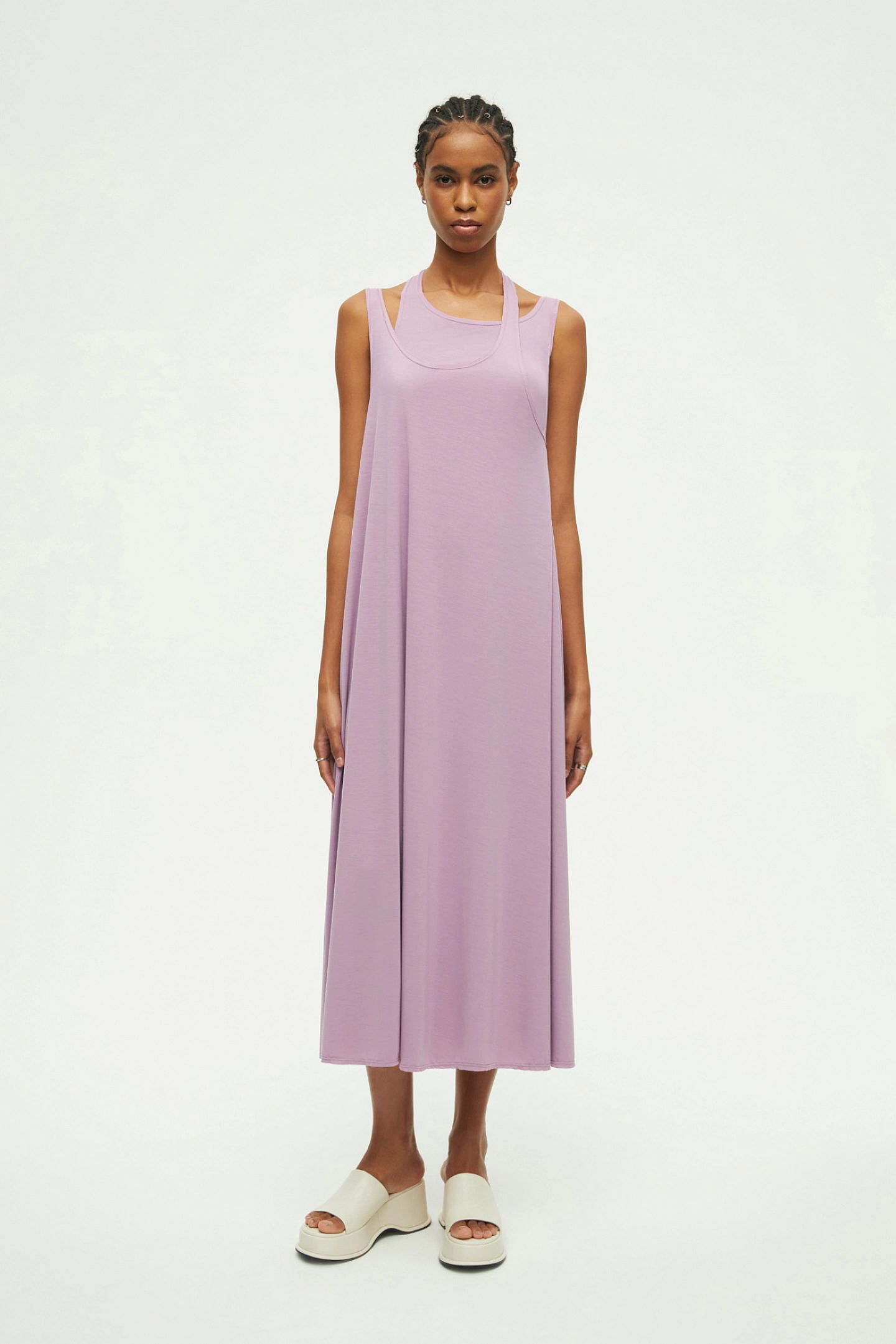 Double knitted dress