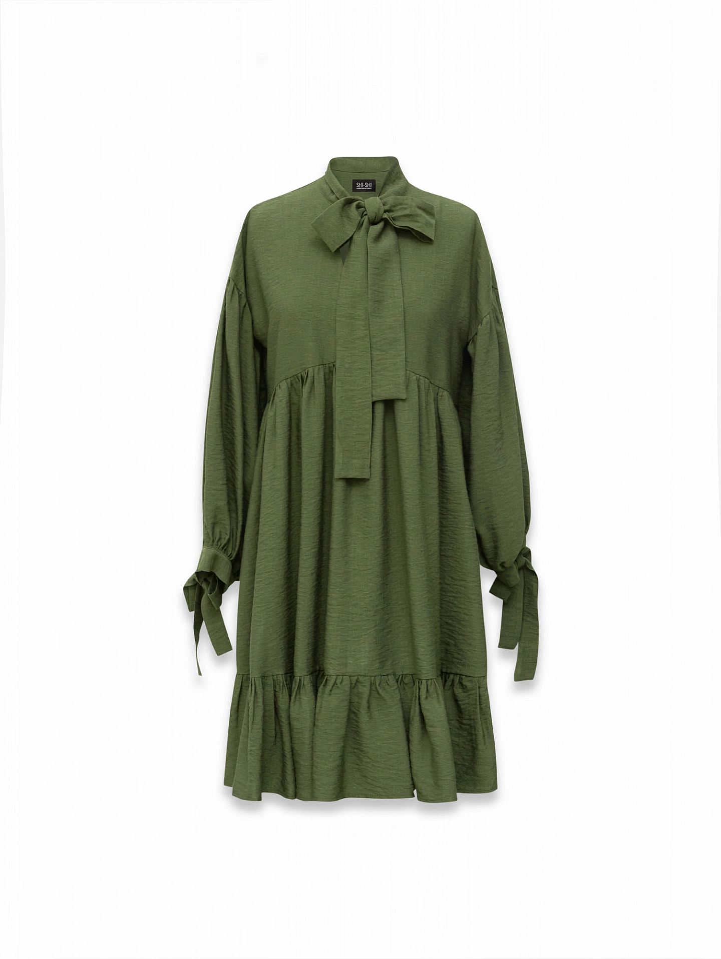 Платье летящее мини