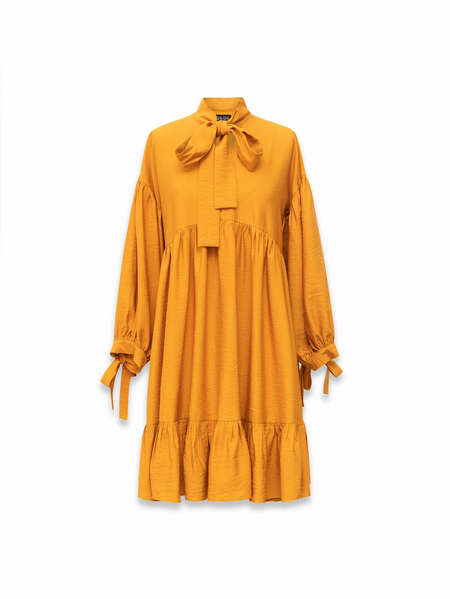 Платье летящее мини