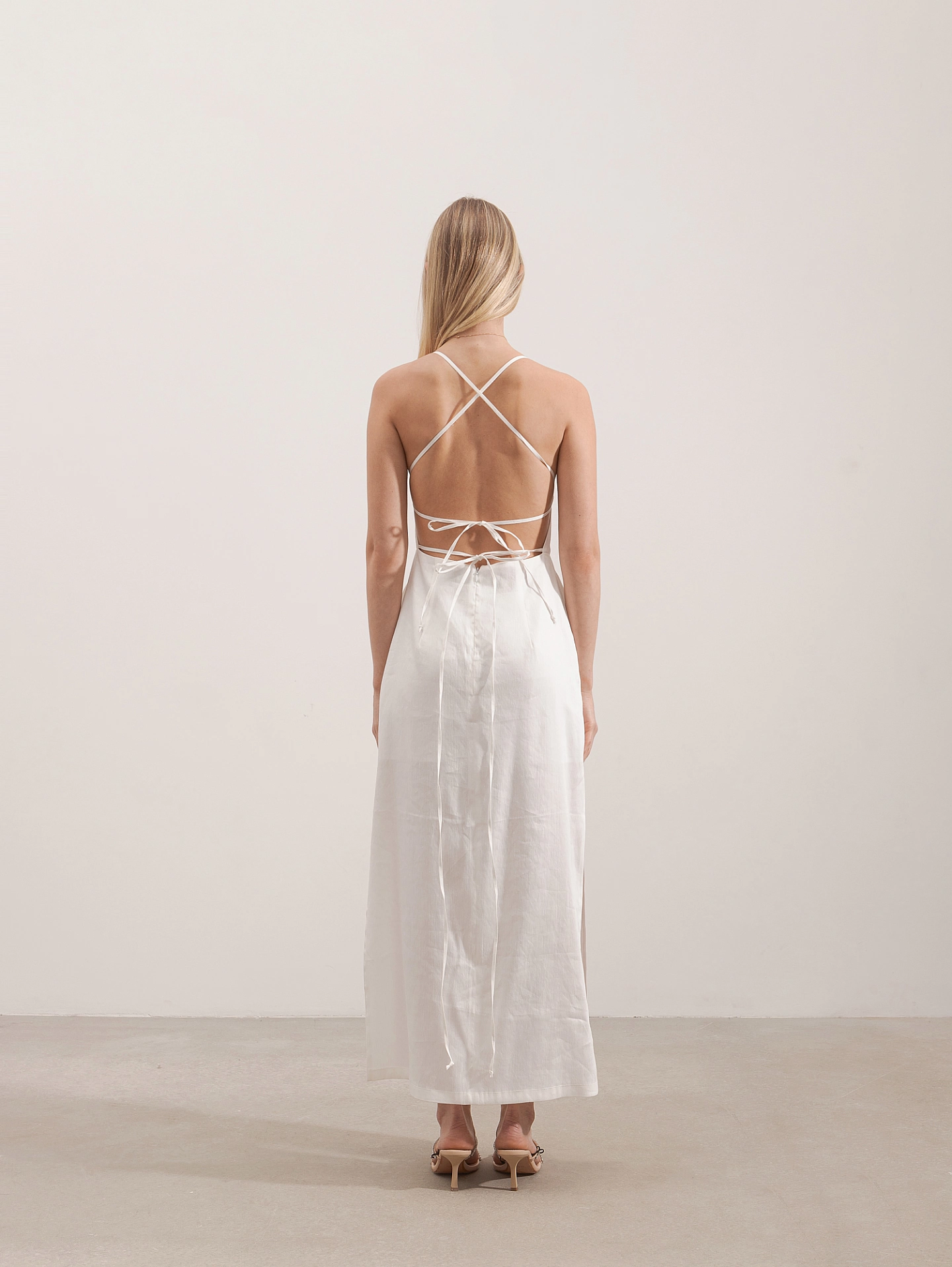 Сарафан - фартук со шнуровкой