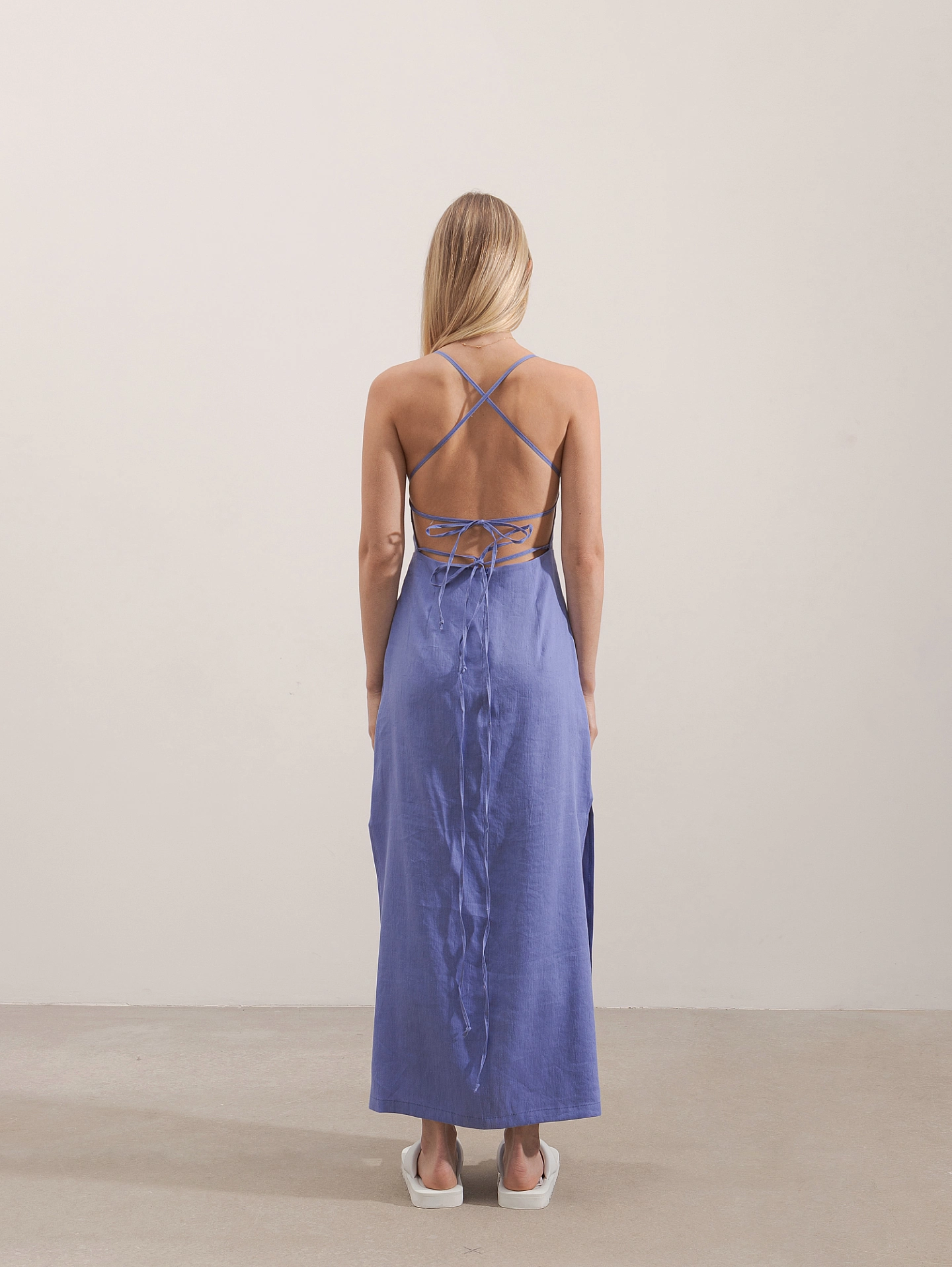 Сарафан - фартук со шнуровкой