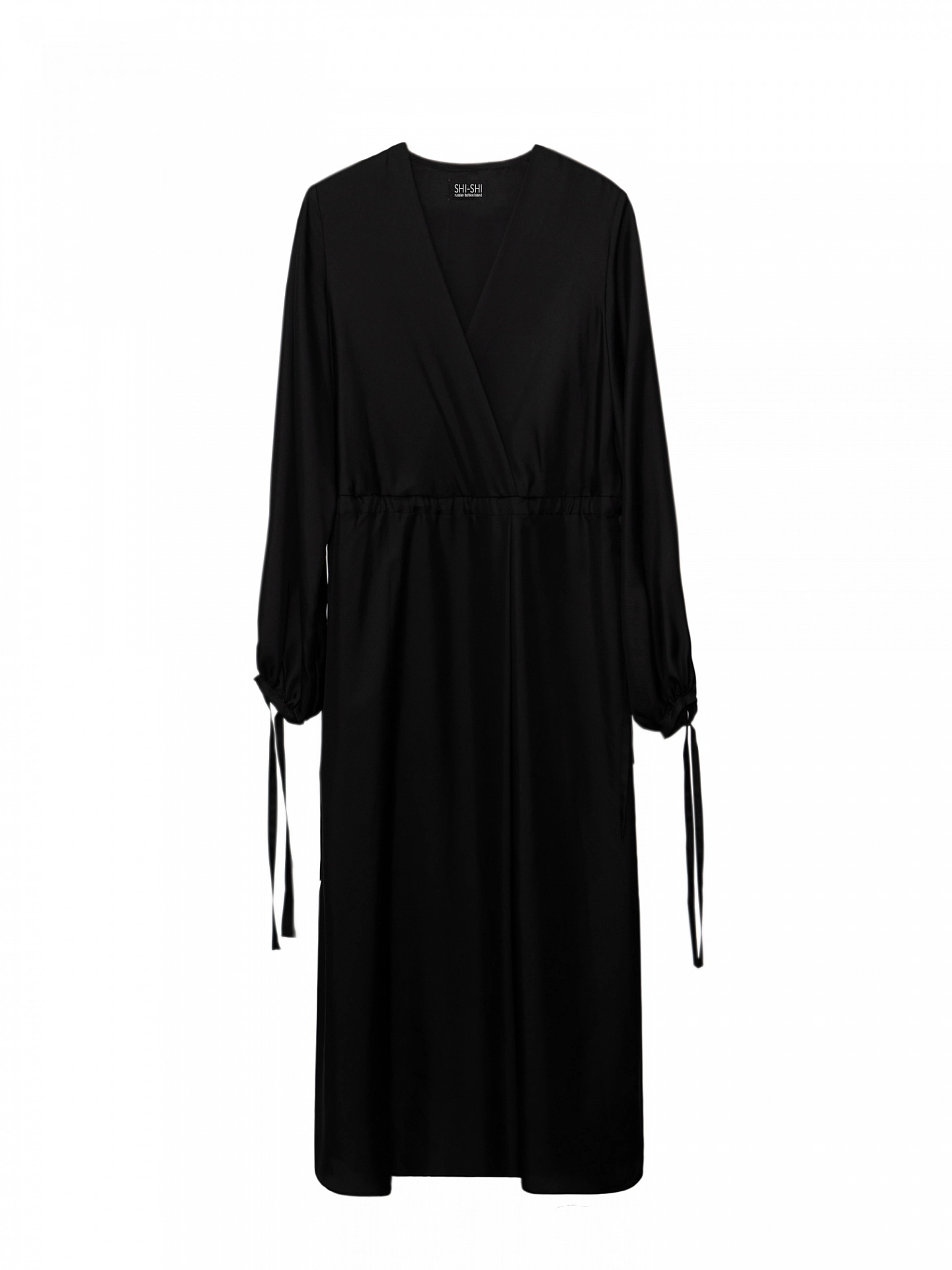 Платье со складкой спереди