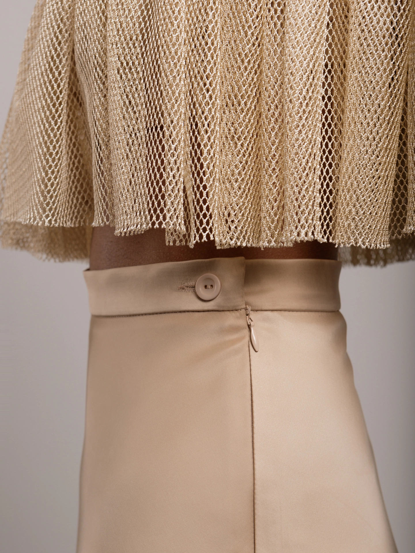 Юбка миди А-силуэта