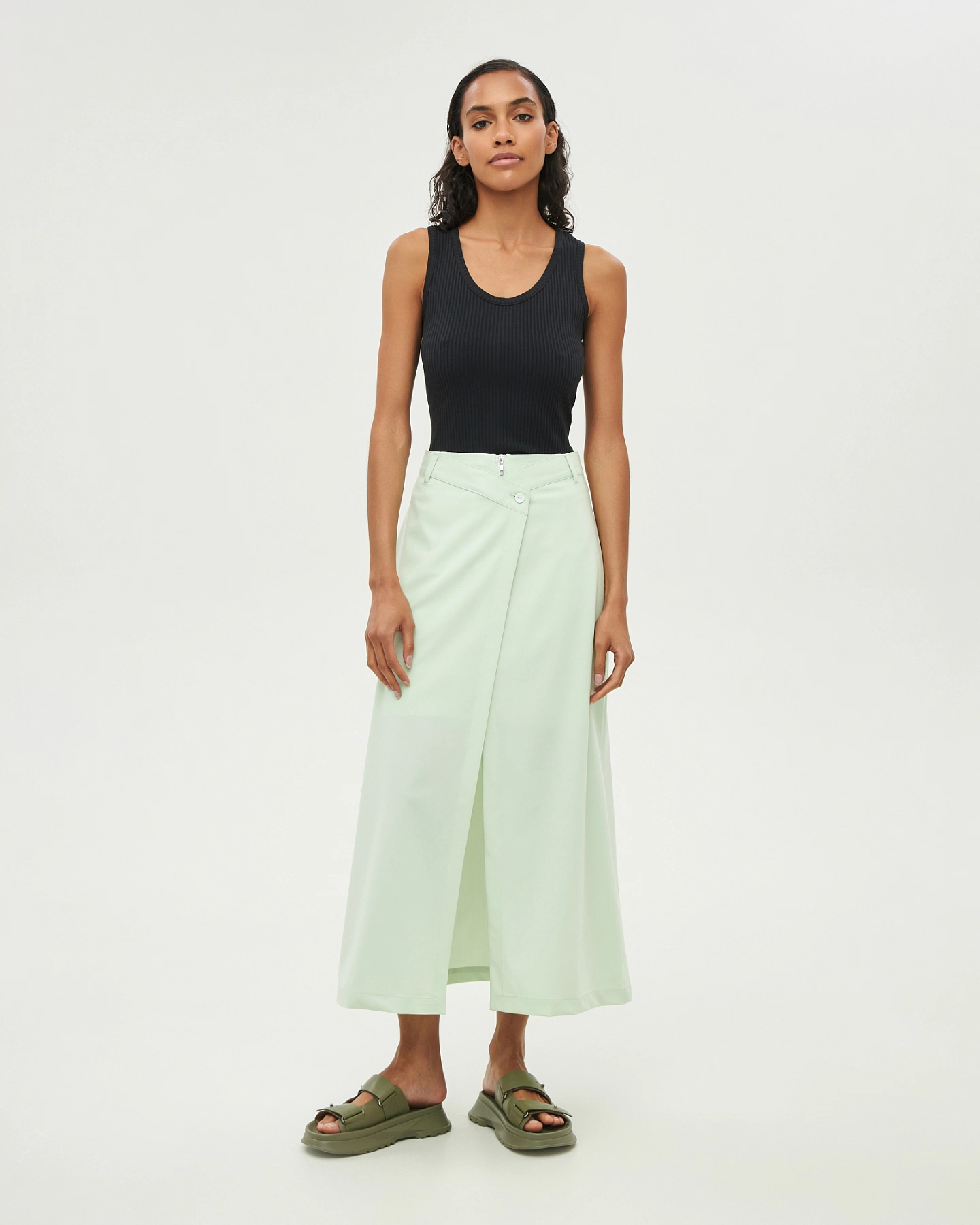 Double layered skirt