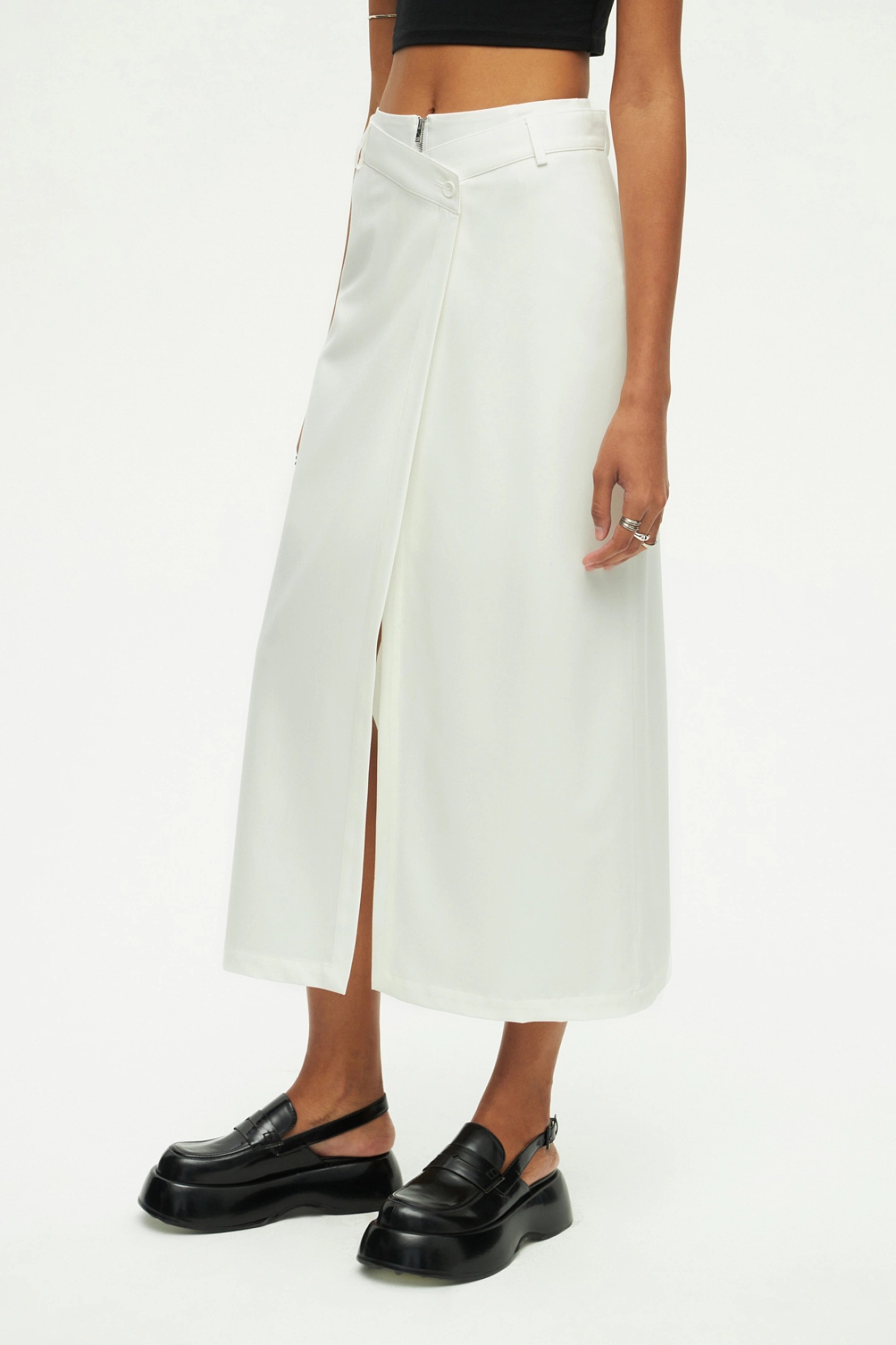 Юбка двухслойная