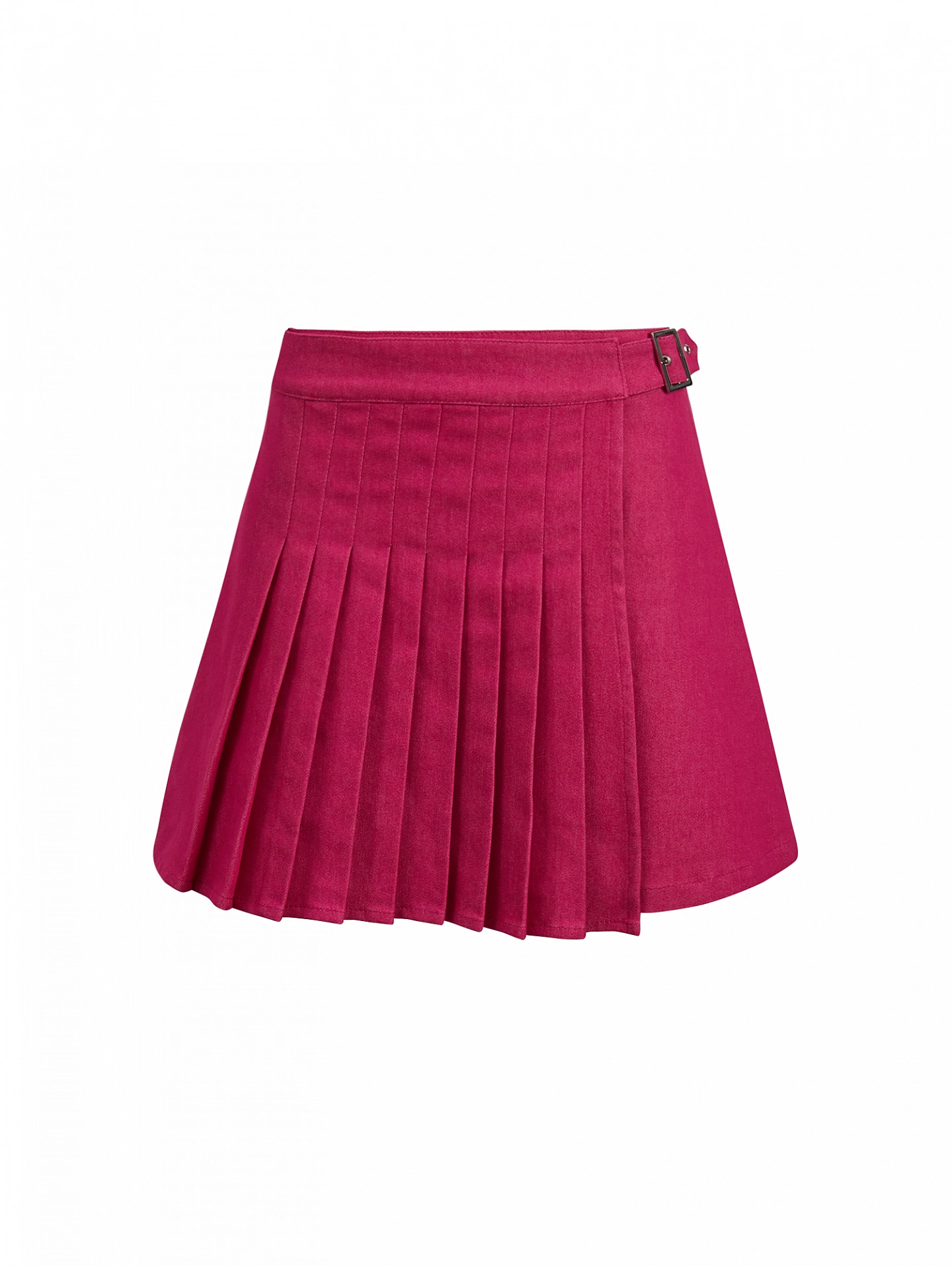 Юбка мини со складками