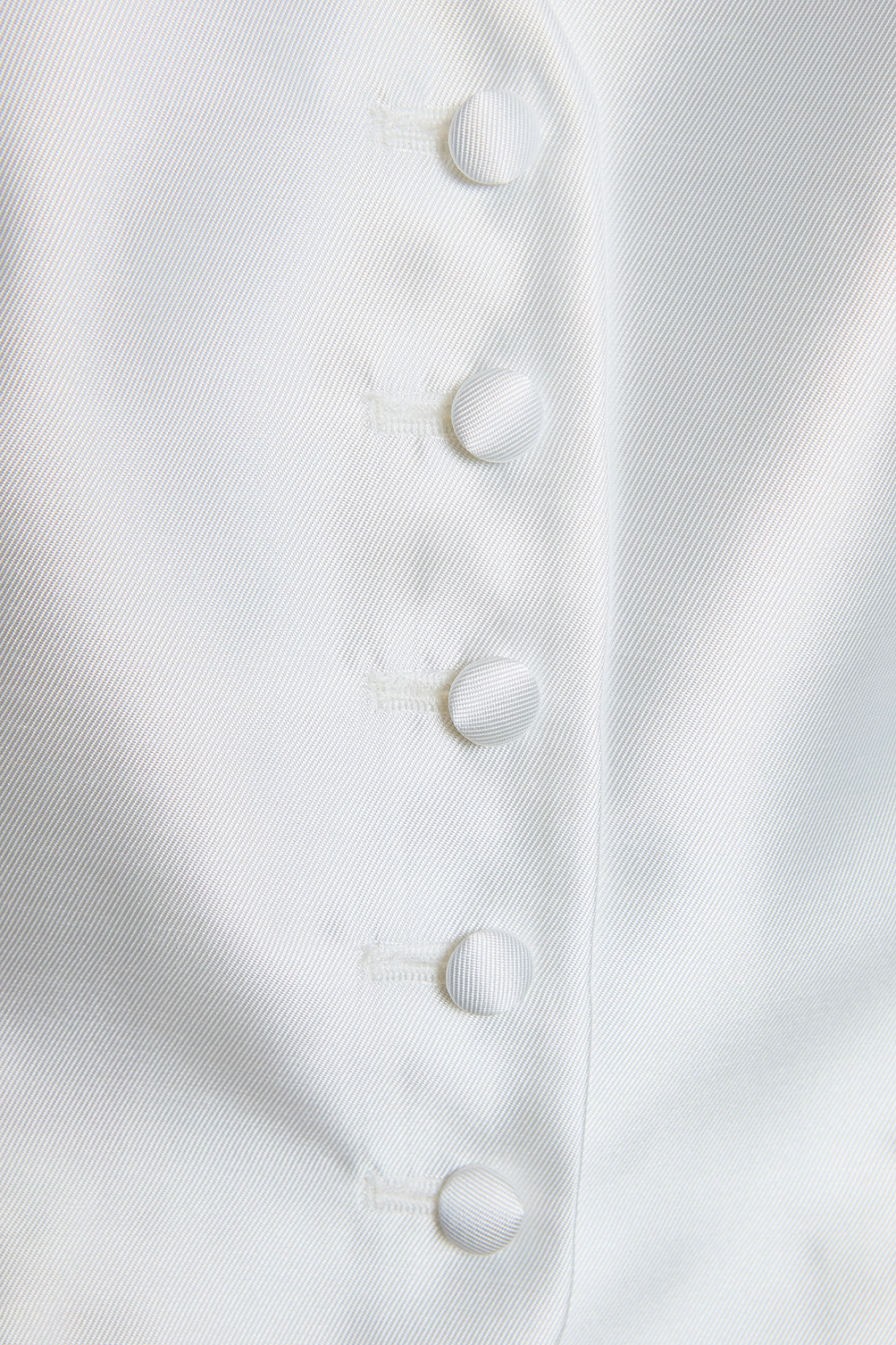 Vest with a transparent back