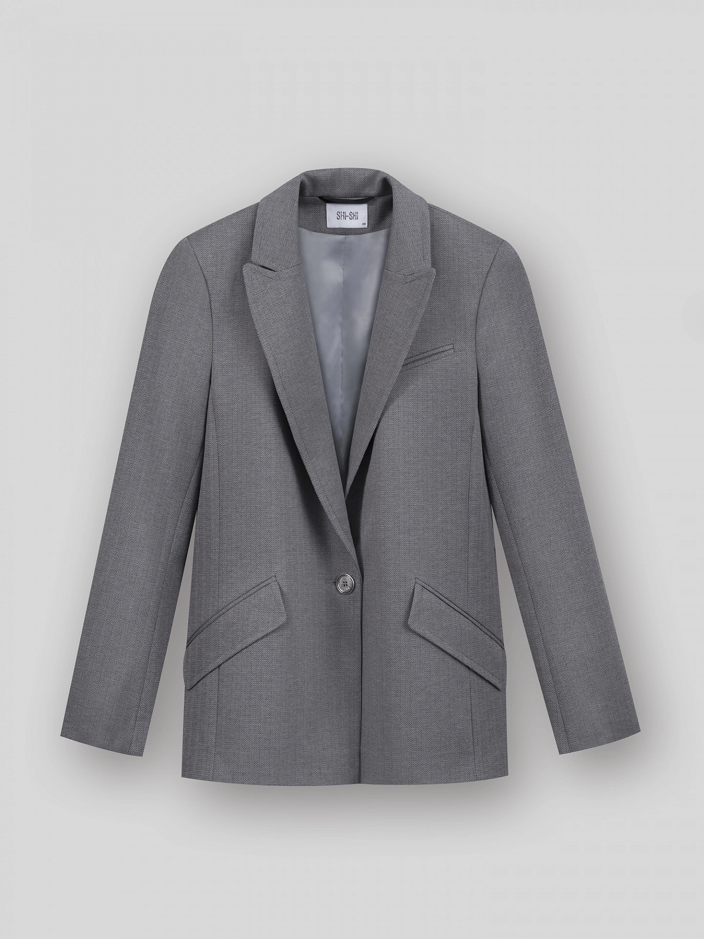 Блейзер прямого силуэта