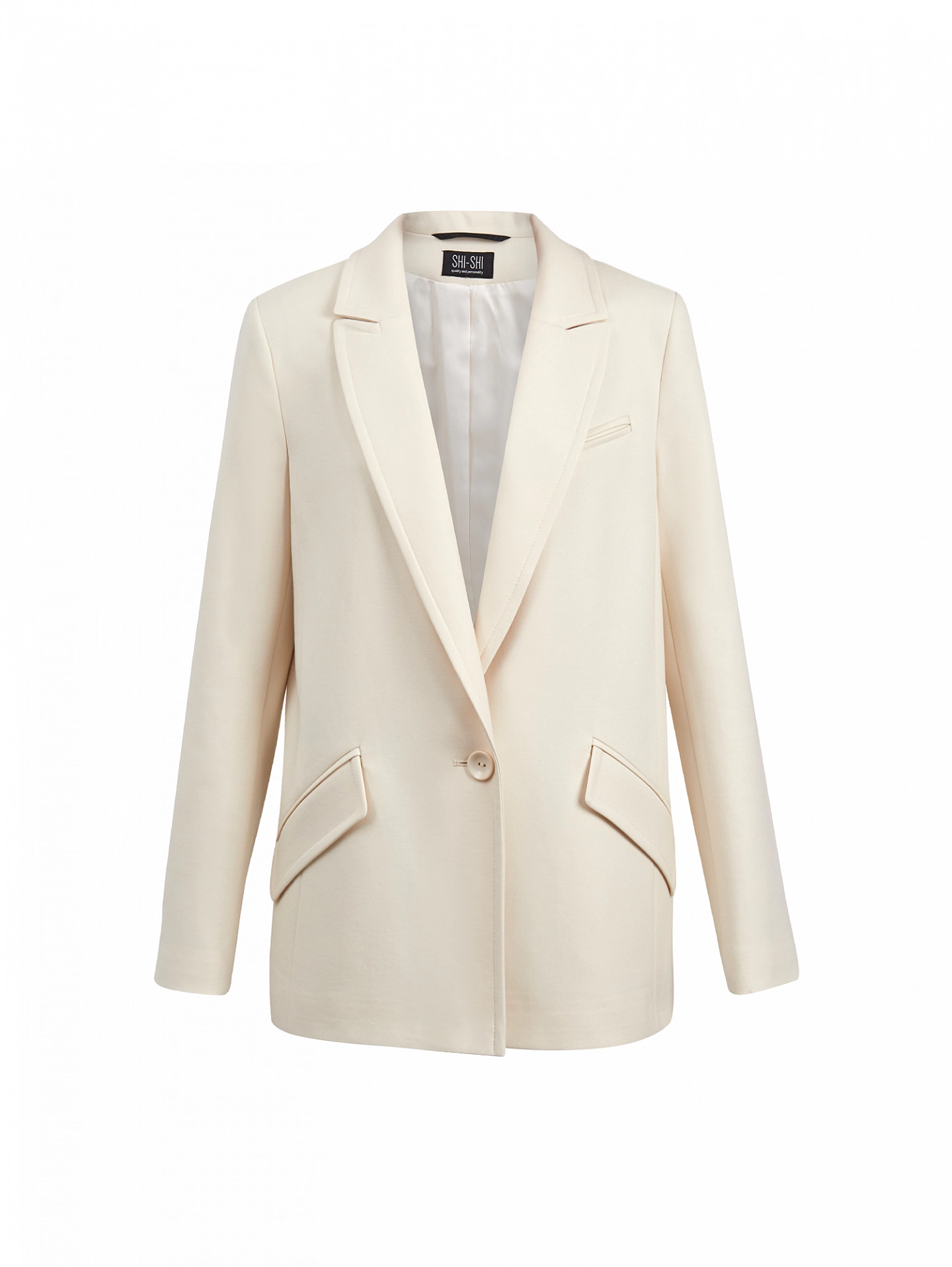 Блейзер прямого силуэта