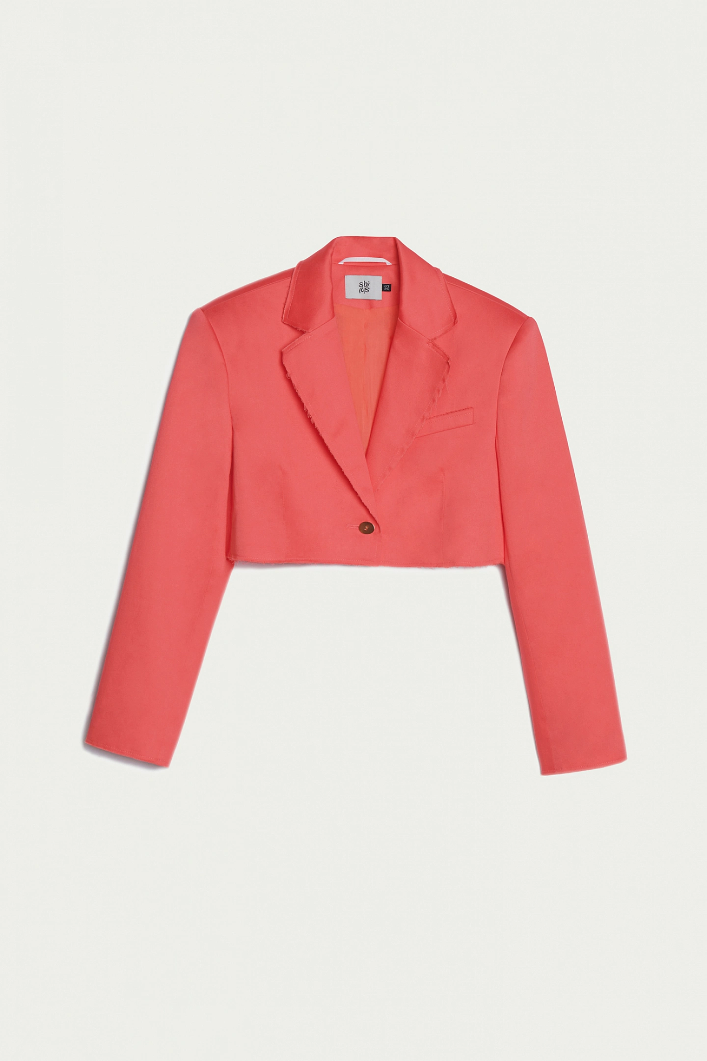 Short jacket with cut