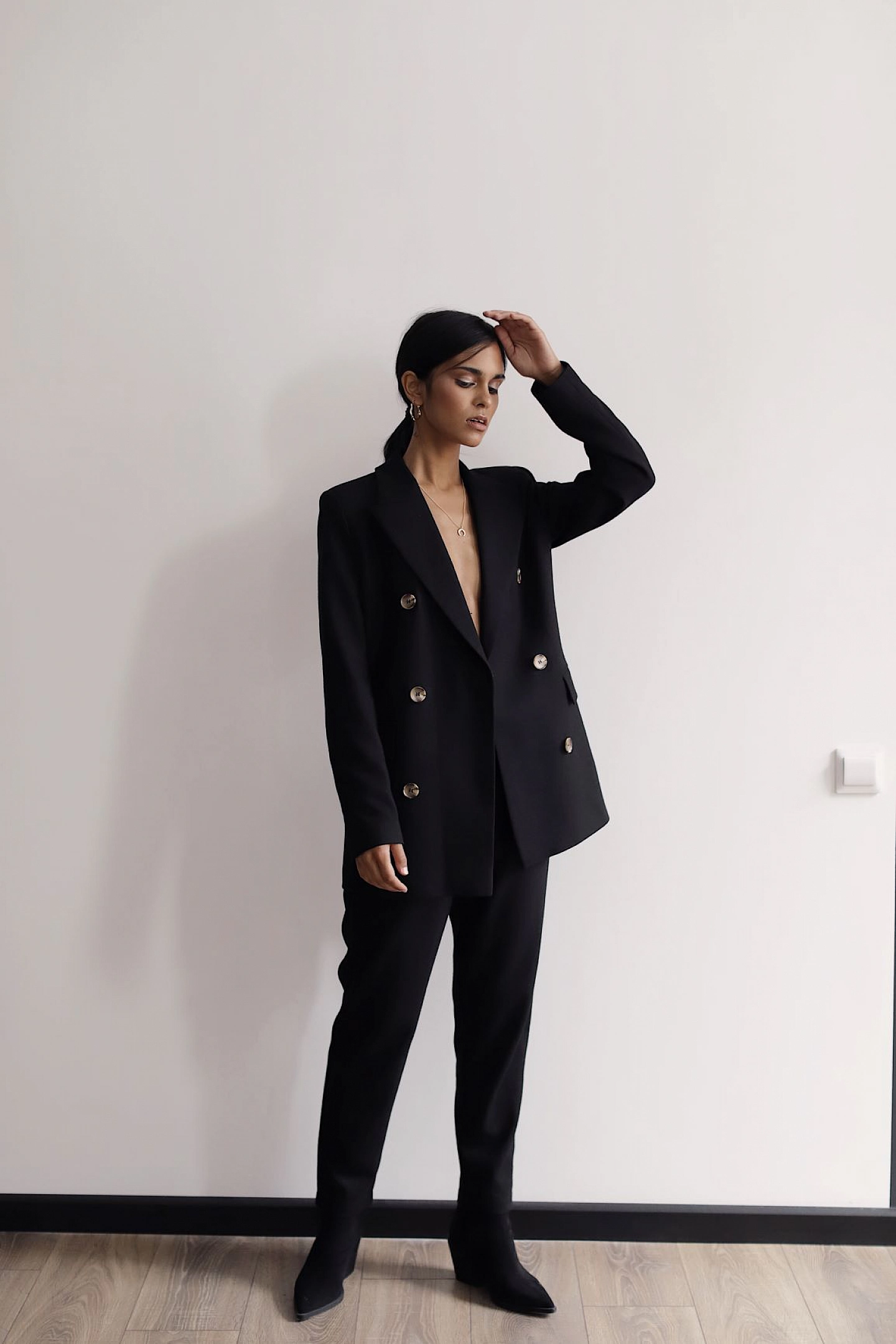 Брюки бананы без пояса