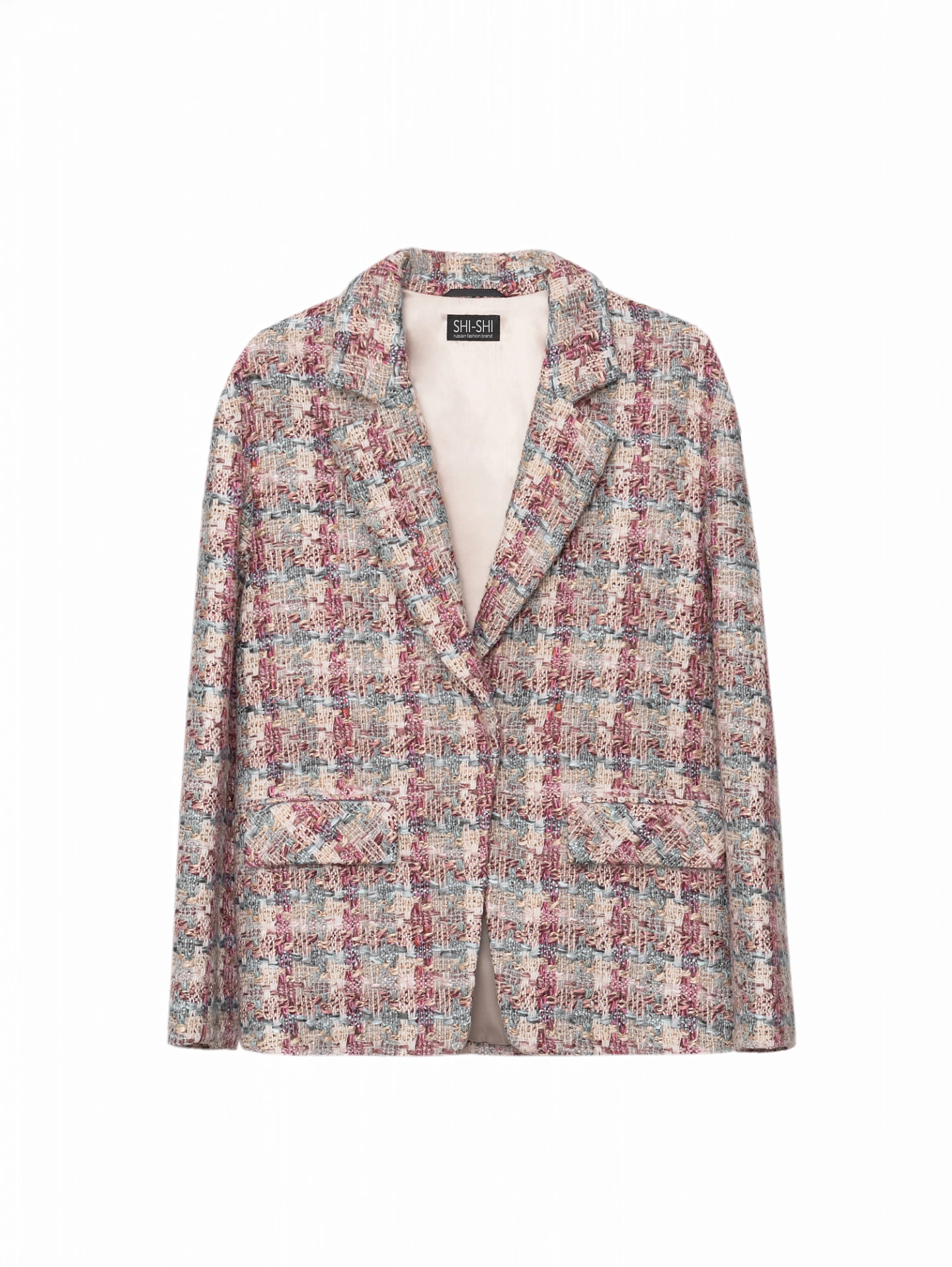 Жакет - куртка со спущенным плечом