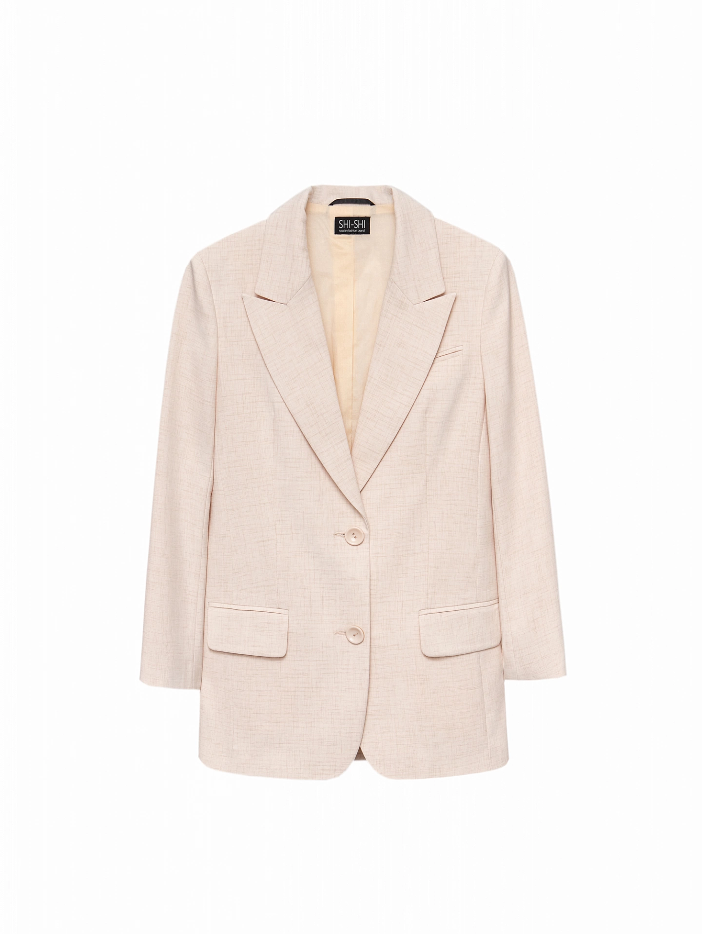 Жакет однобортный свбодной формы и шорты - бермуды классические