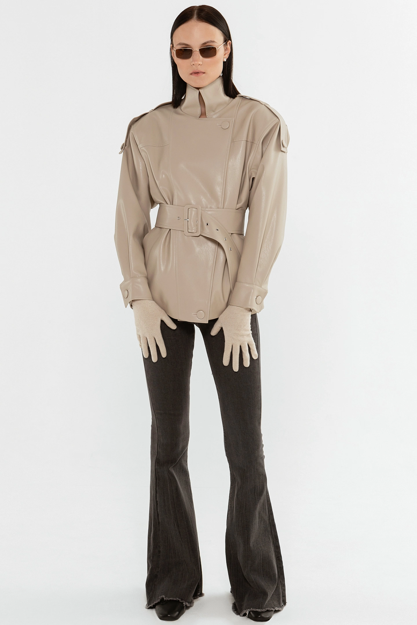 Куртка двубортная на кнопках