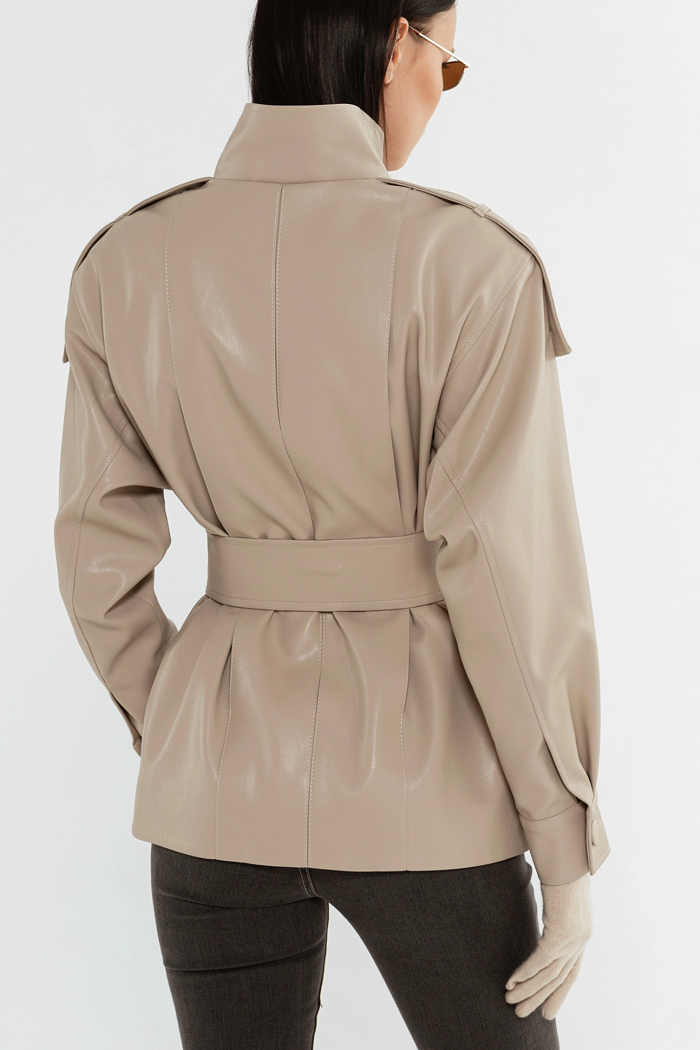 Куртка двубортная на кнопках