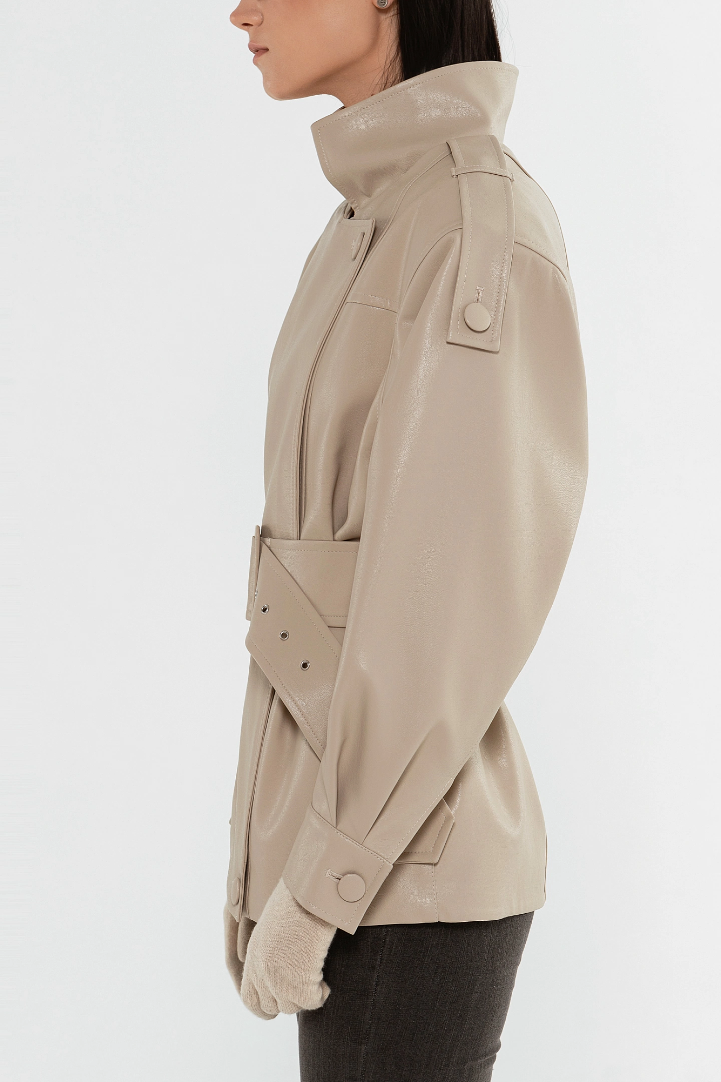 Куртка двубортная на кнопках