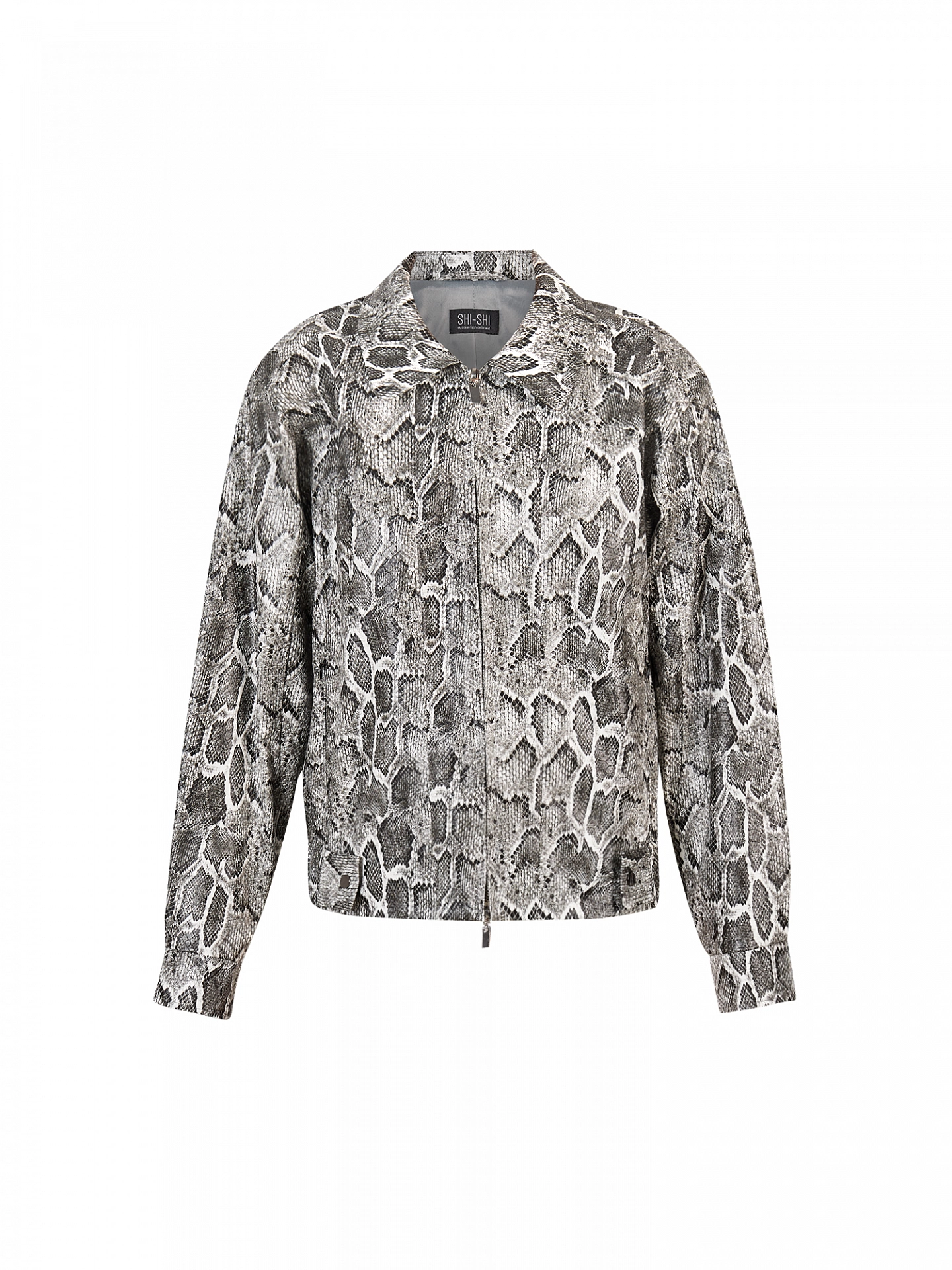 Бомбер из эко-кожи