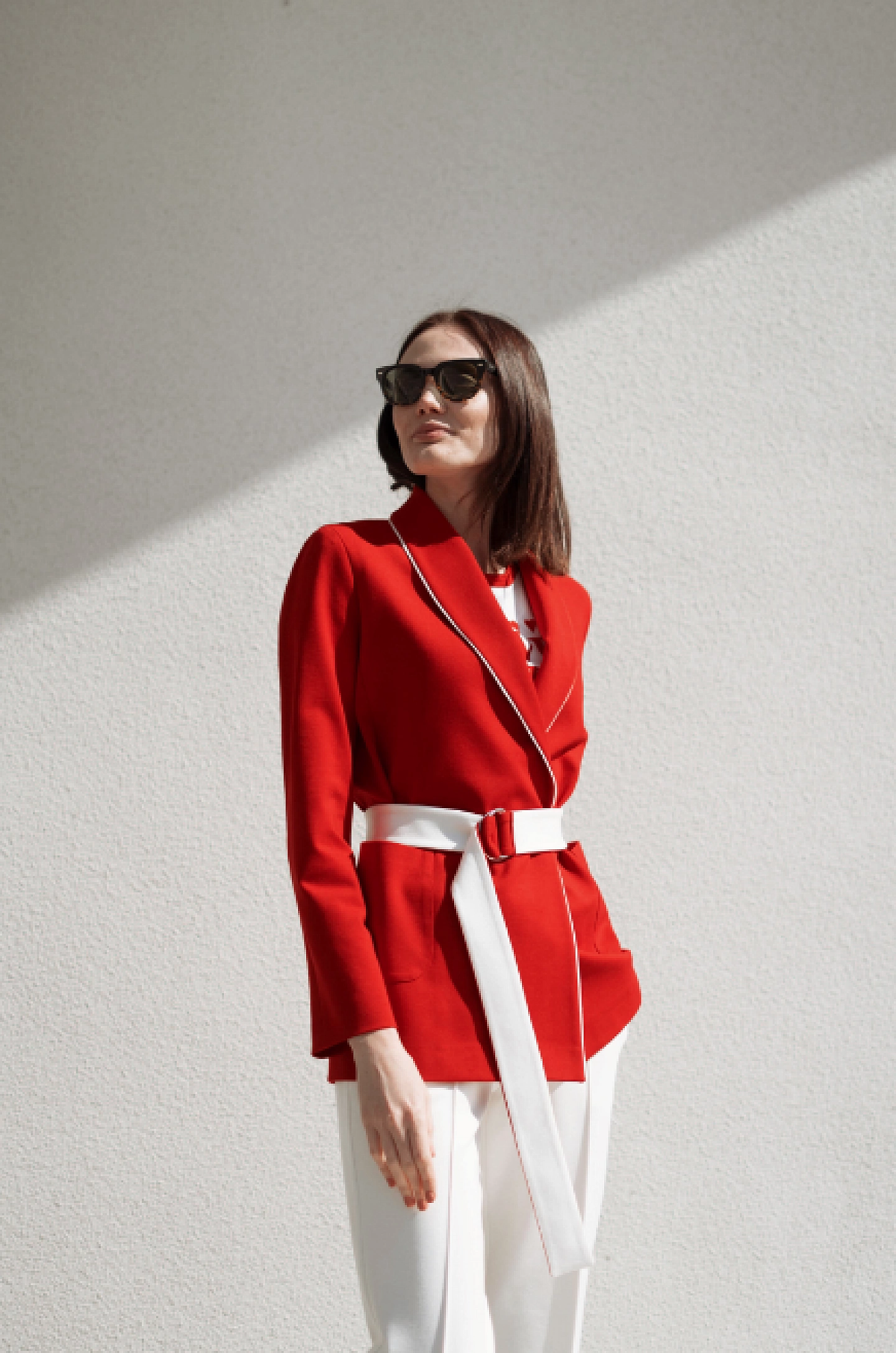 Жакет из плотного трикотажа