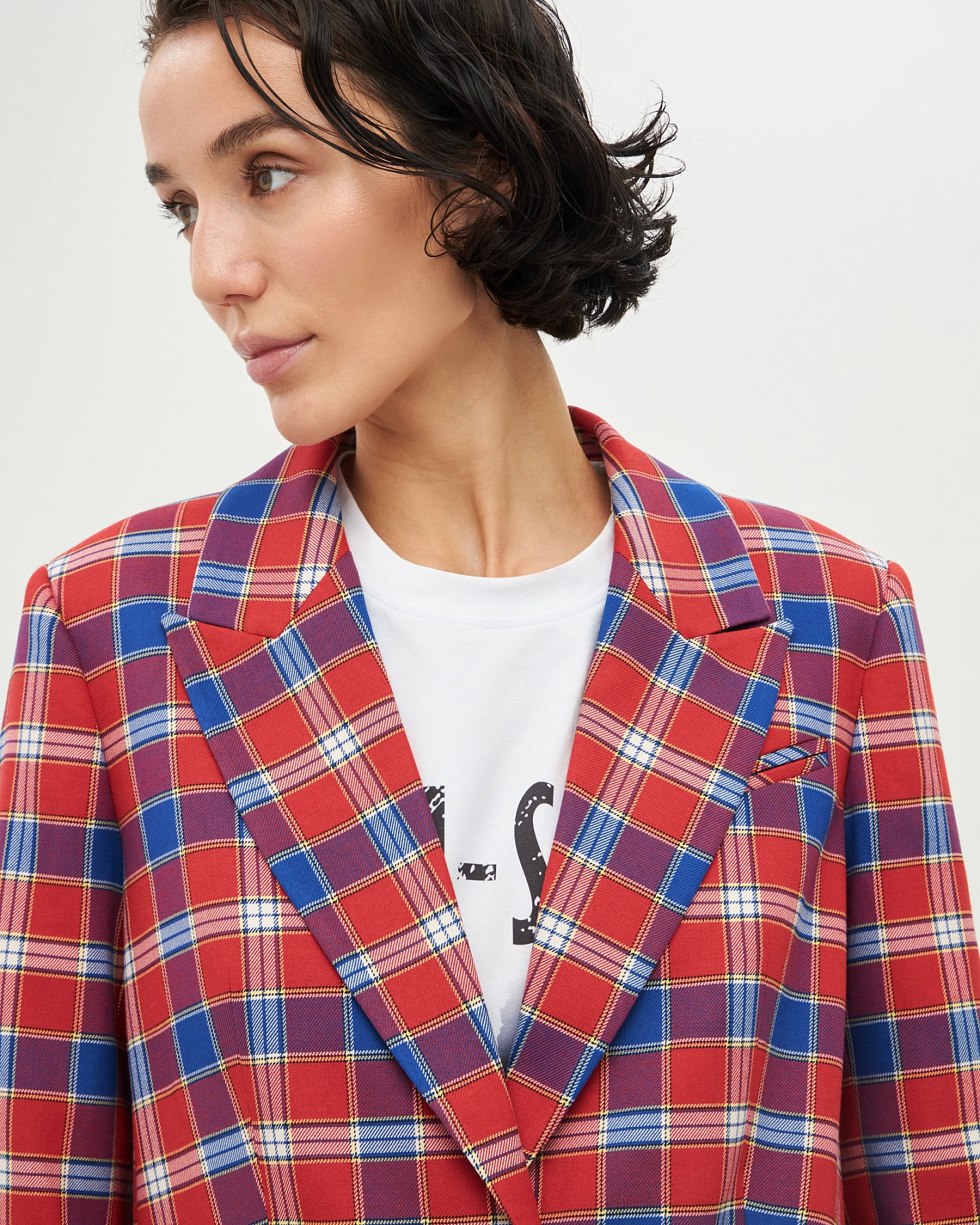 Free single-breasted jacket