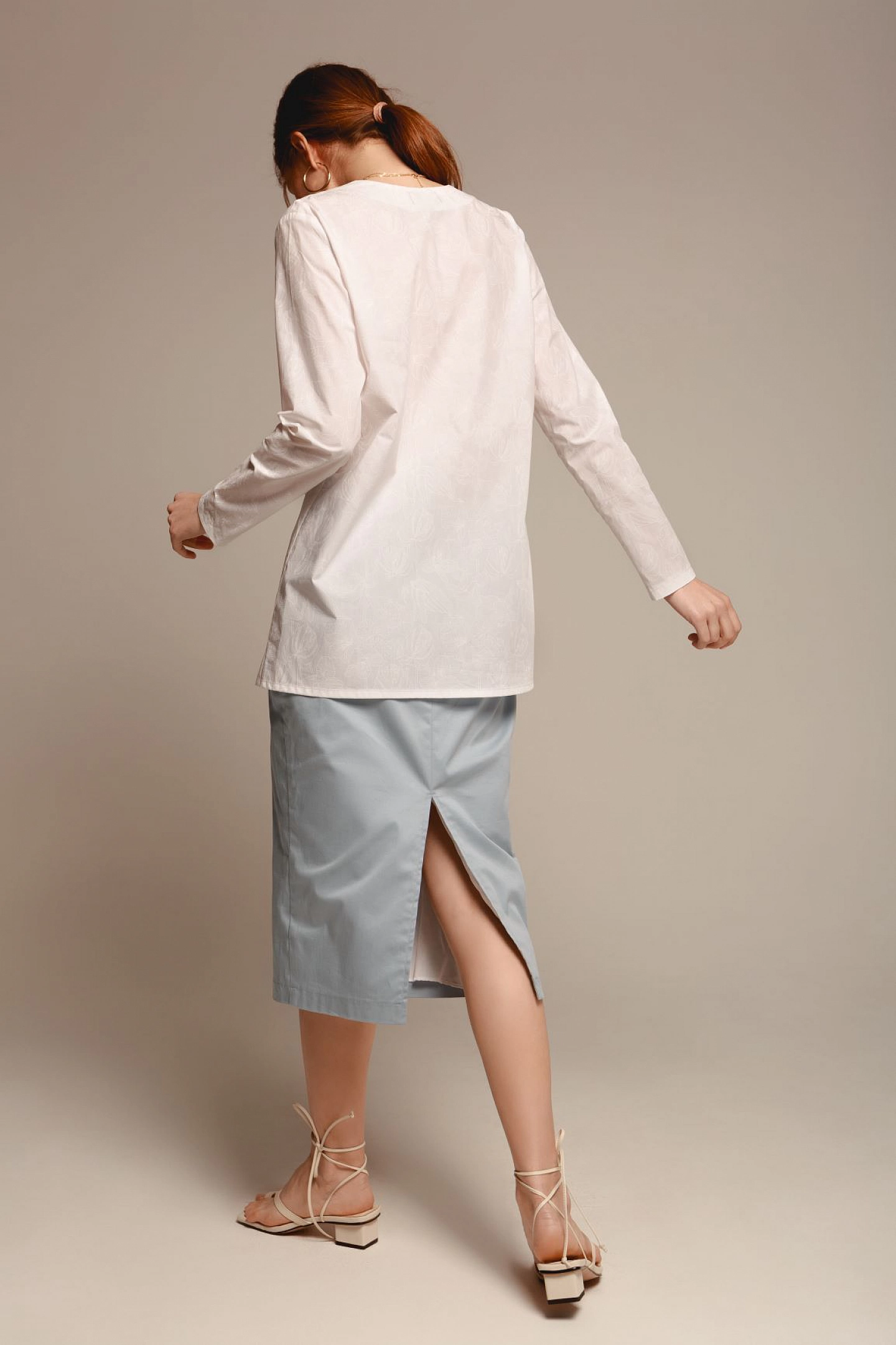 Рубашка с навесными петлями