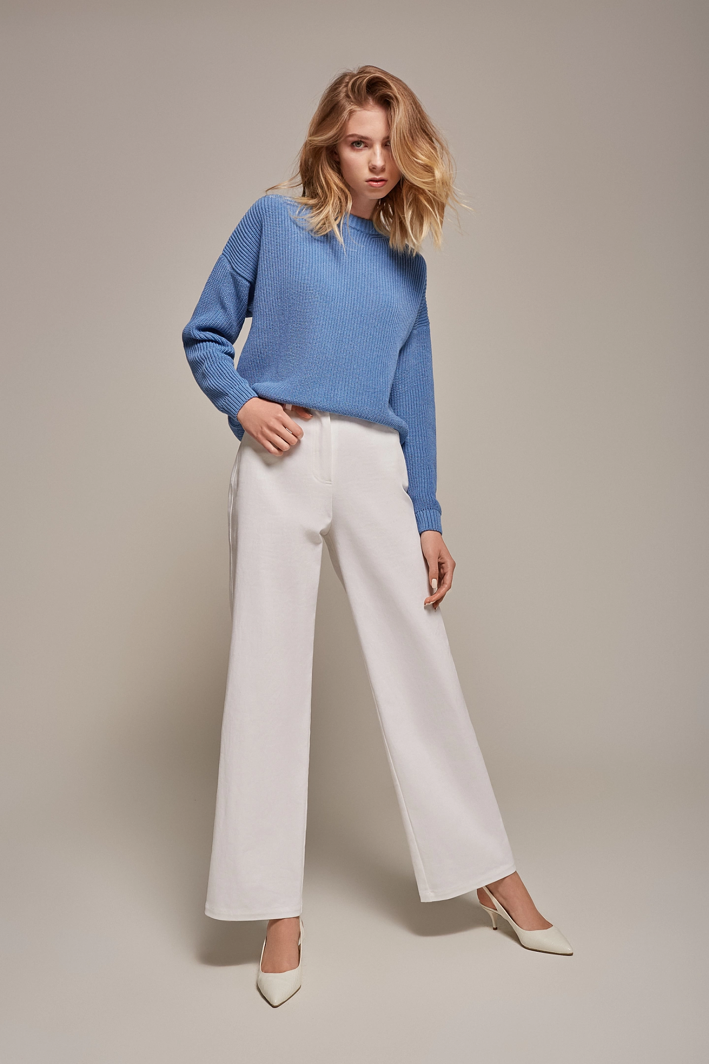 Свитшот вязаный