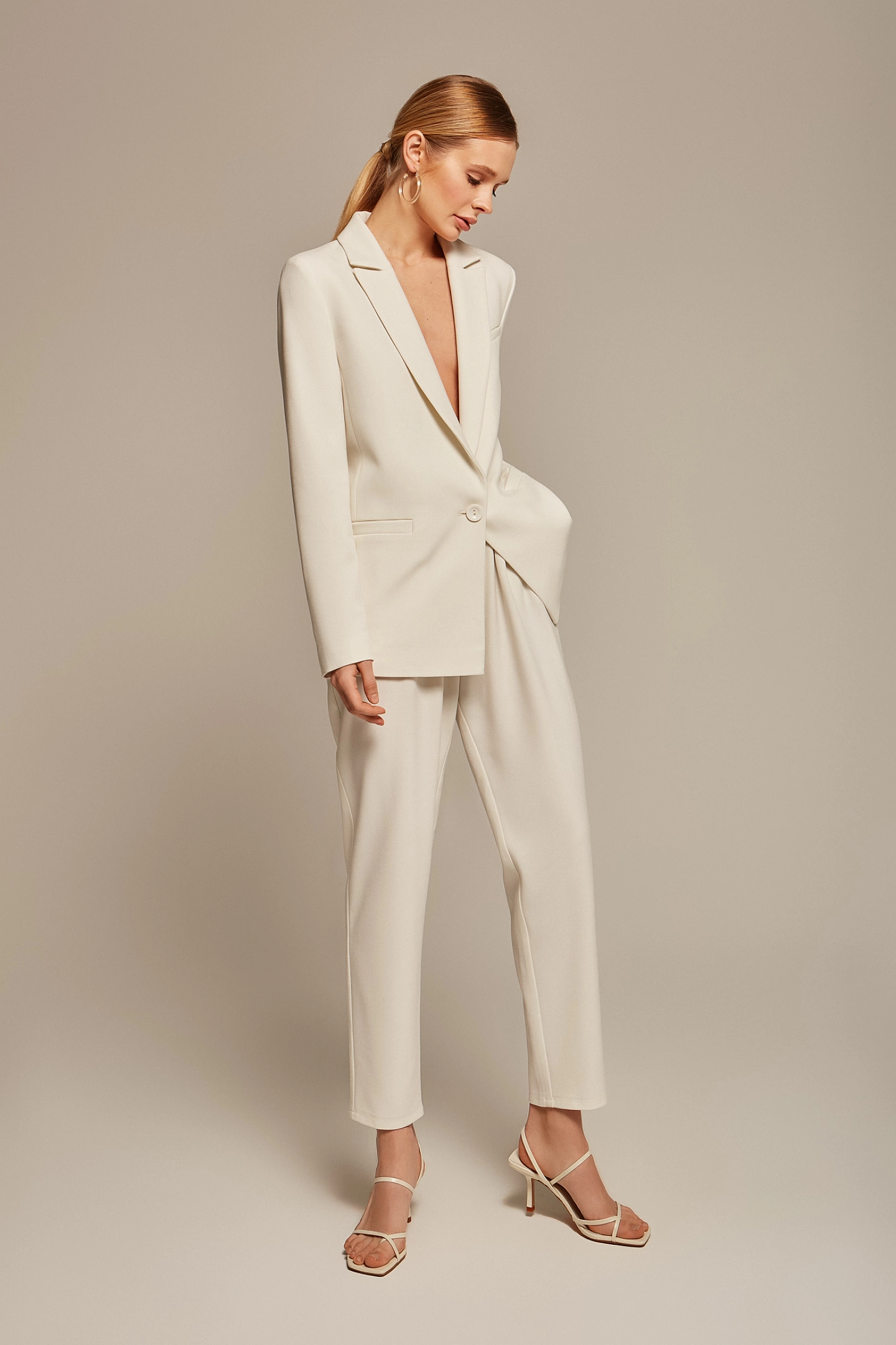 Жакет прямого кроя