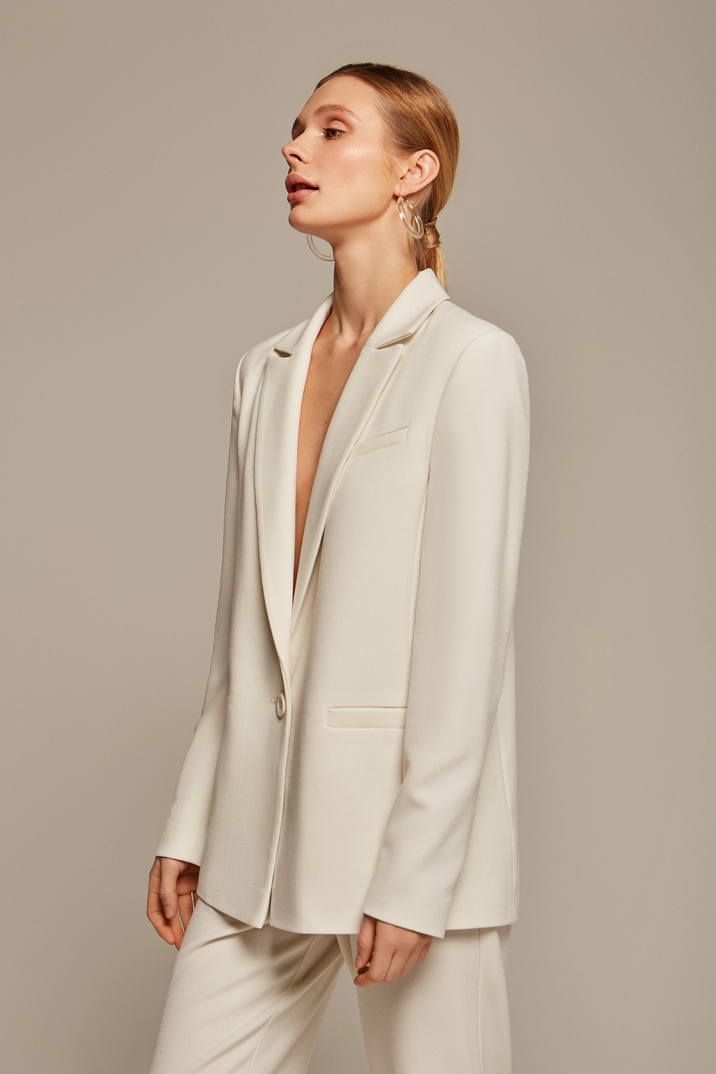 Жакет прямого кроя